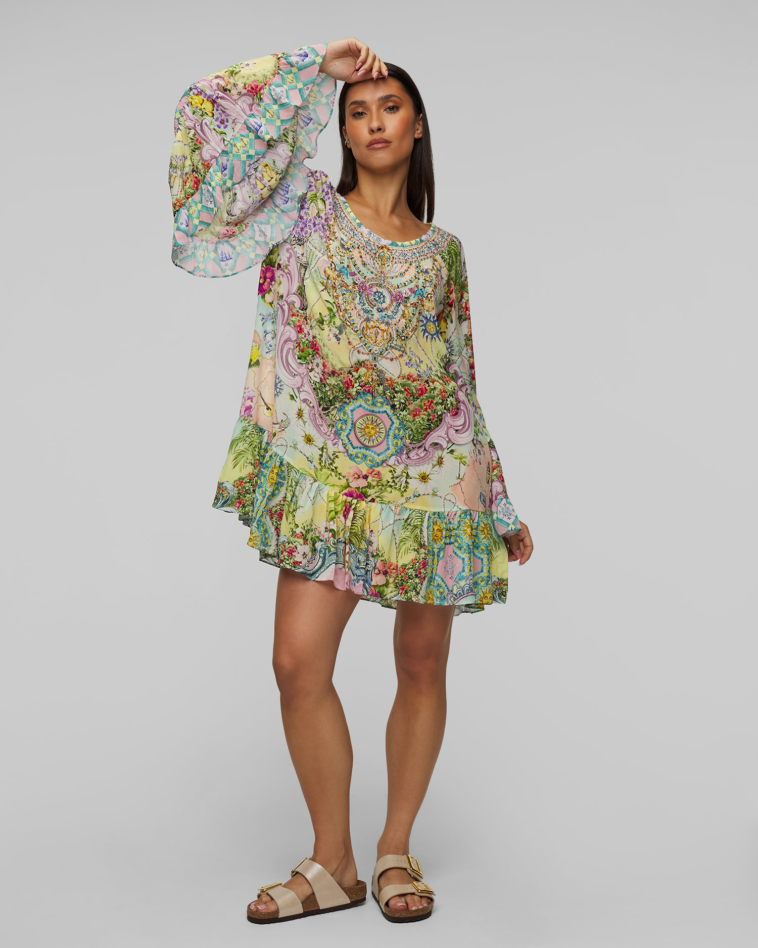 Hodvábne šaty Camilla Just Coasting