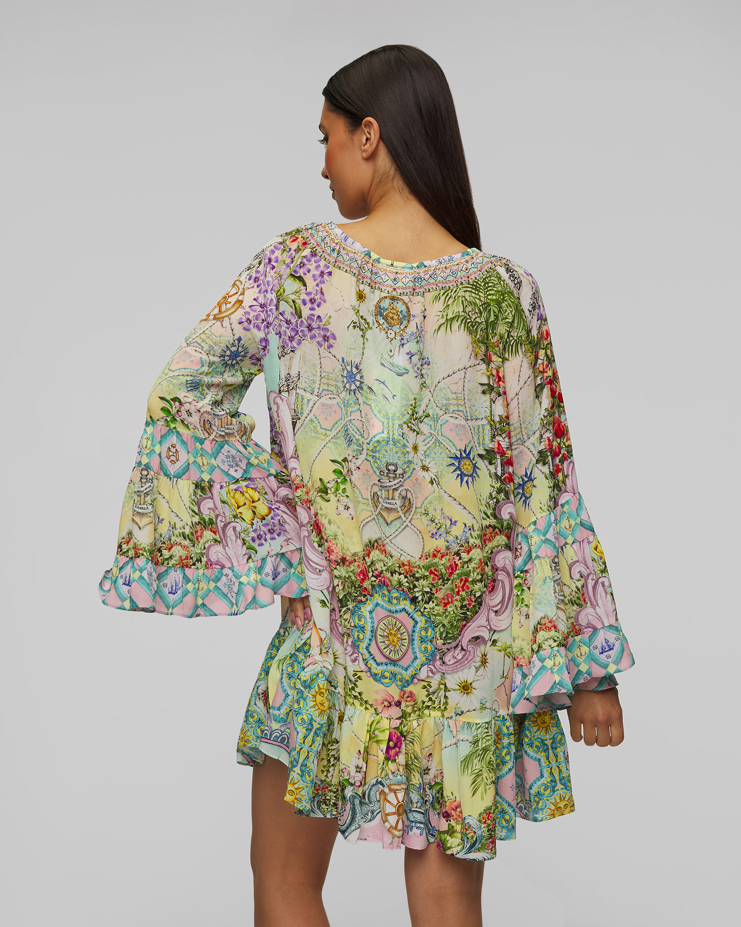 Hodvábne šaty Camilla Just Coasting