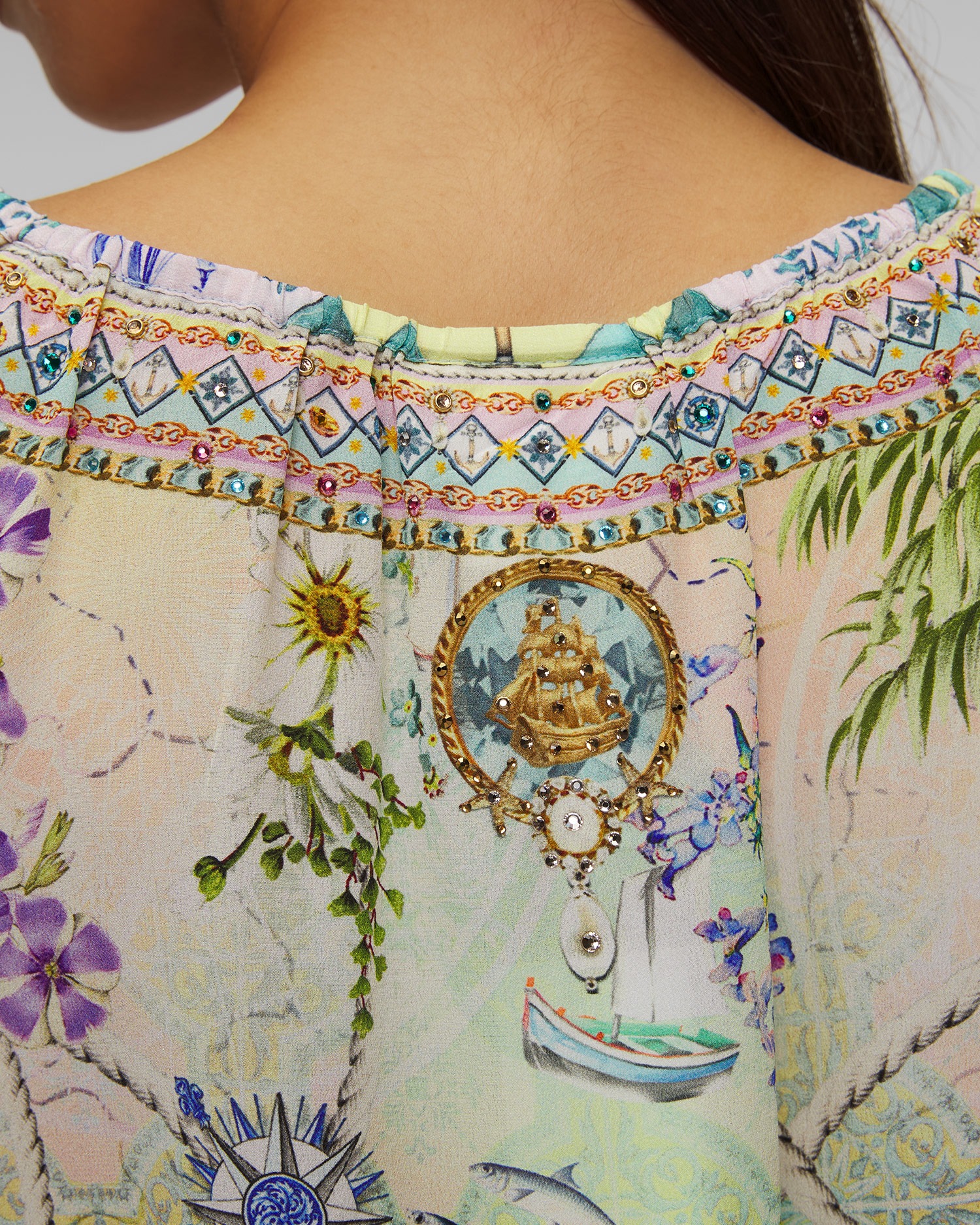 Hodvábne šaty Camilla Just Coasting