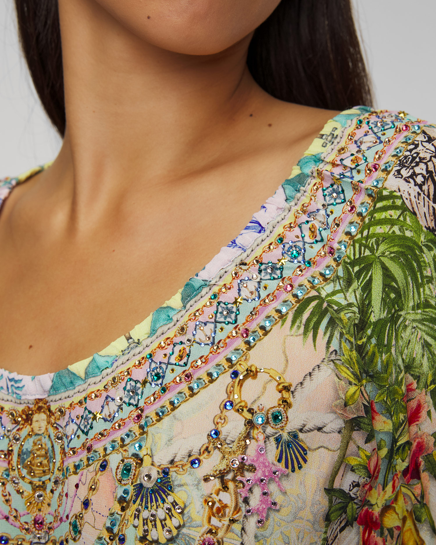 Hodvábne šaty Camilla Just Coasting