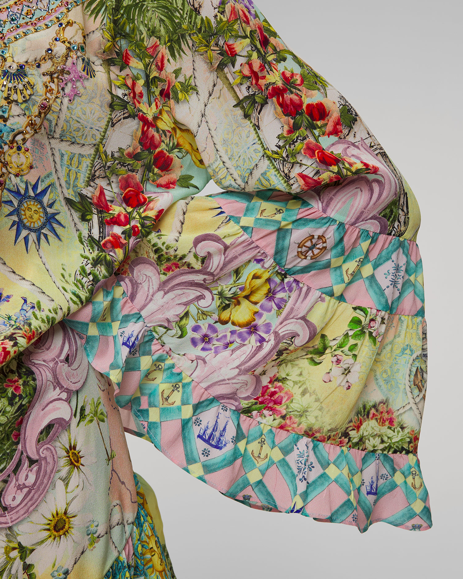 Hodvábne šaty Camilla Just Coasting