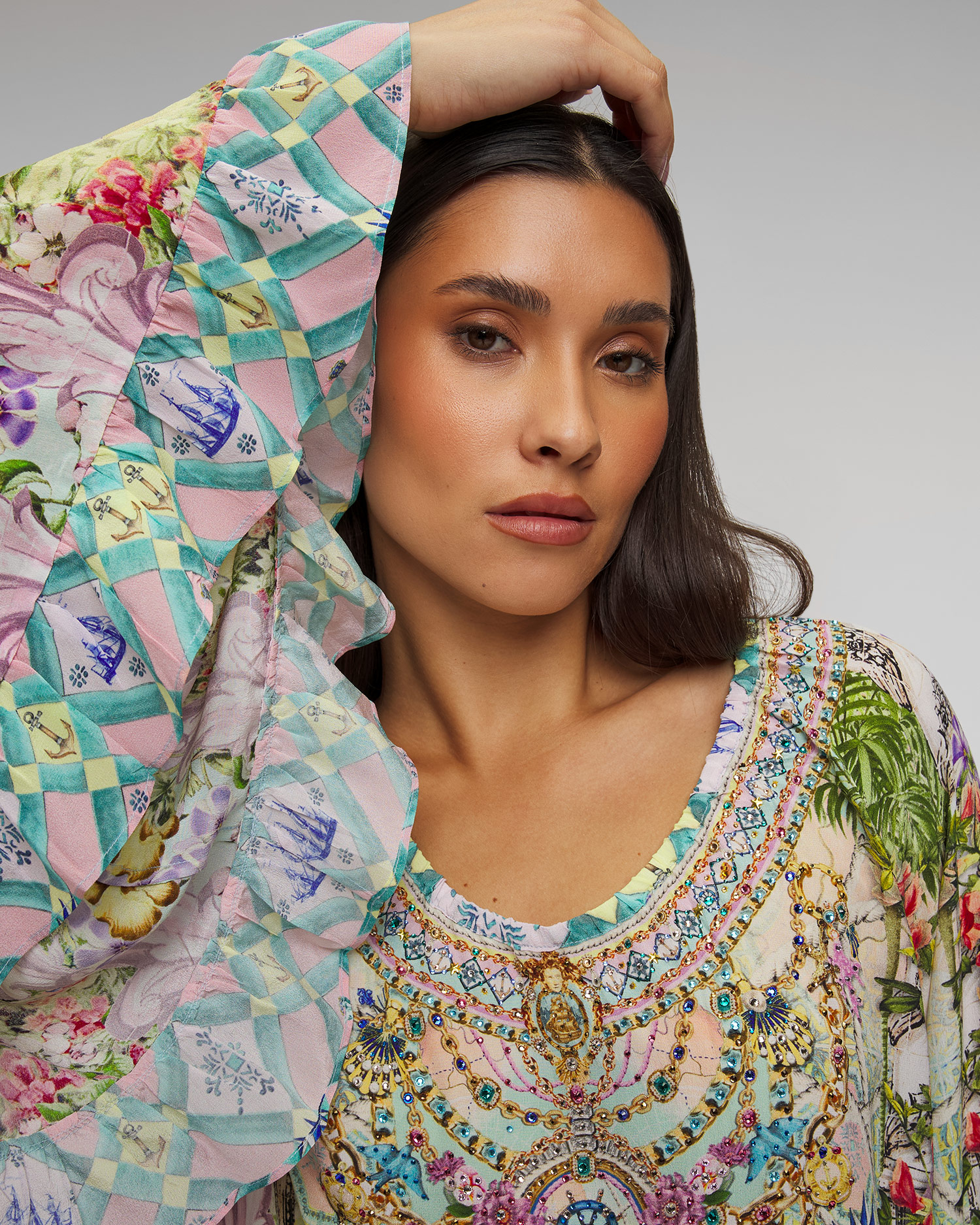 Hodvábne šaty Camilla Just Coasting