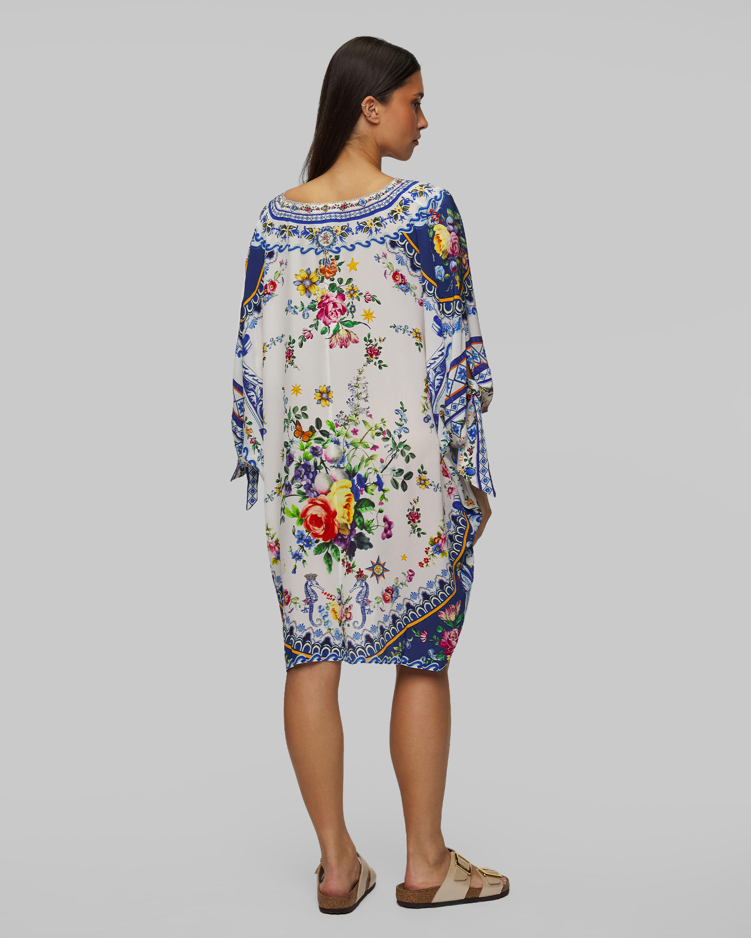 Women's silk tunic Camilla Tiles Darls