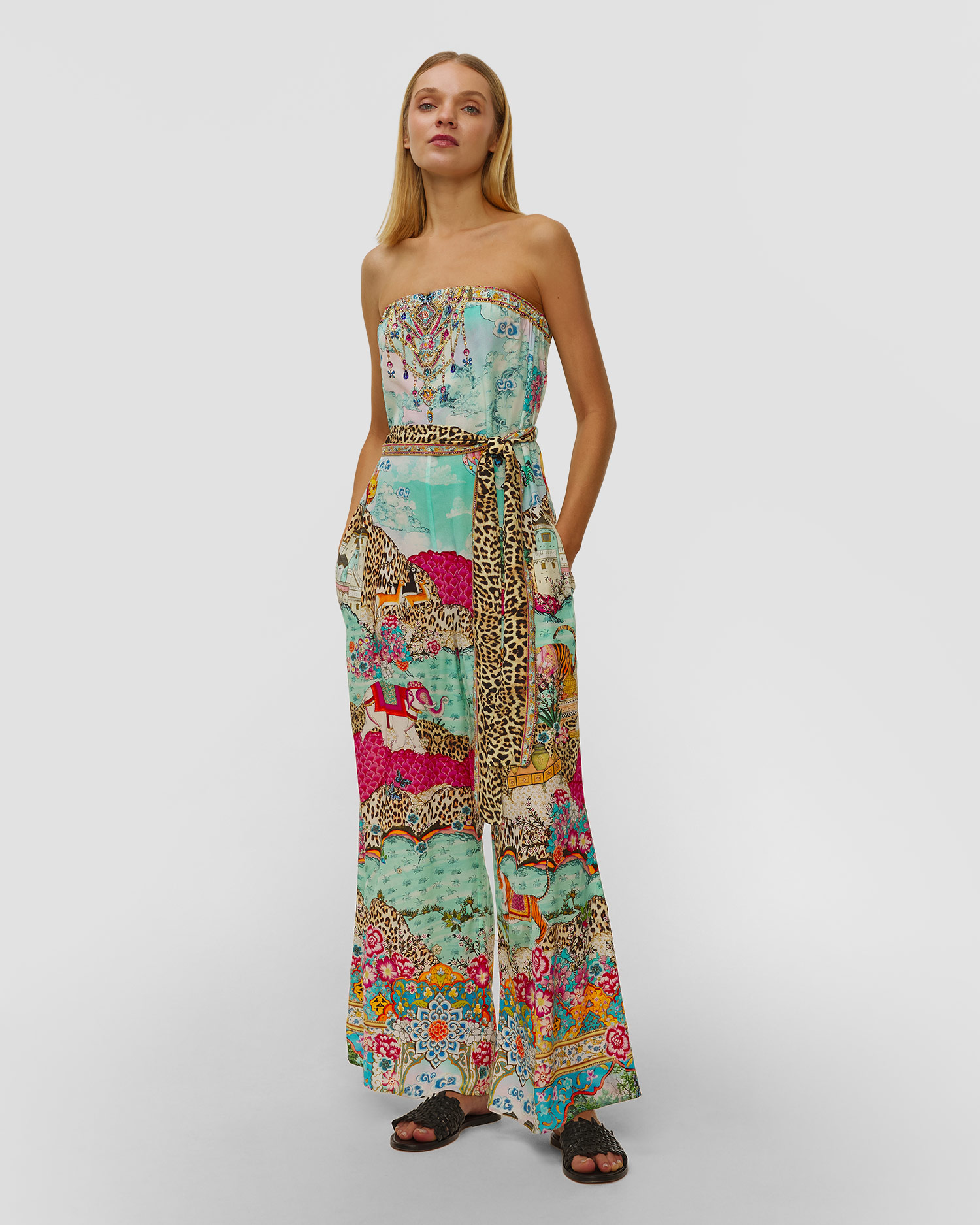 Jedwabny kombinezon damski Camilla