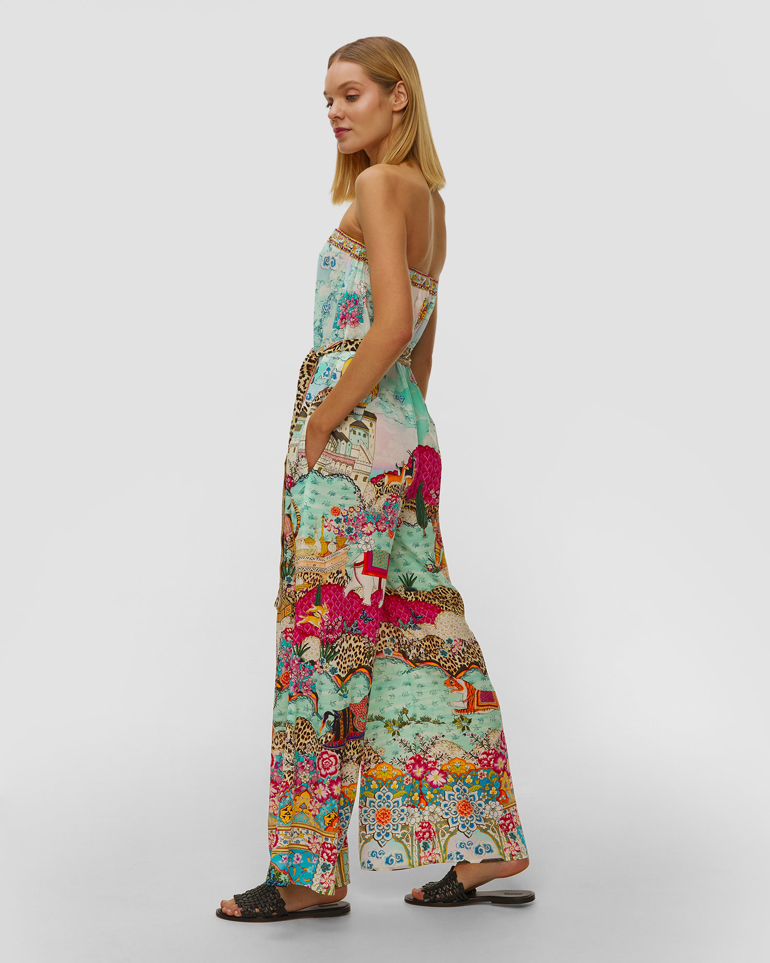 Jedwabny kombinezon damski Camilla