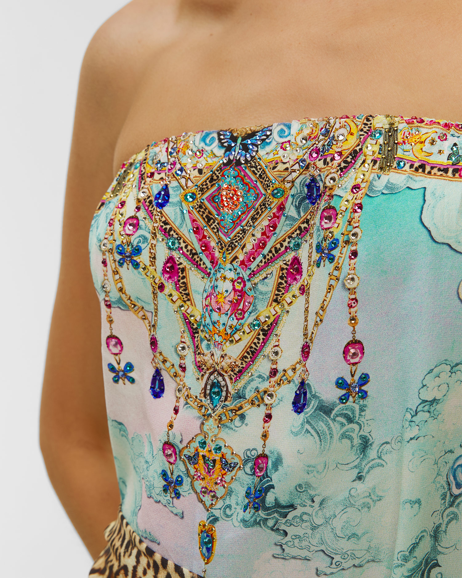 Jedwabny kombinezon damski Camilla