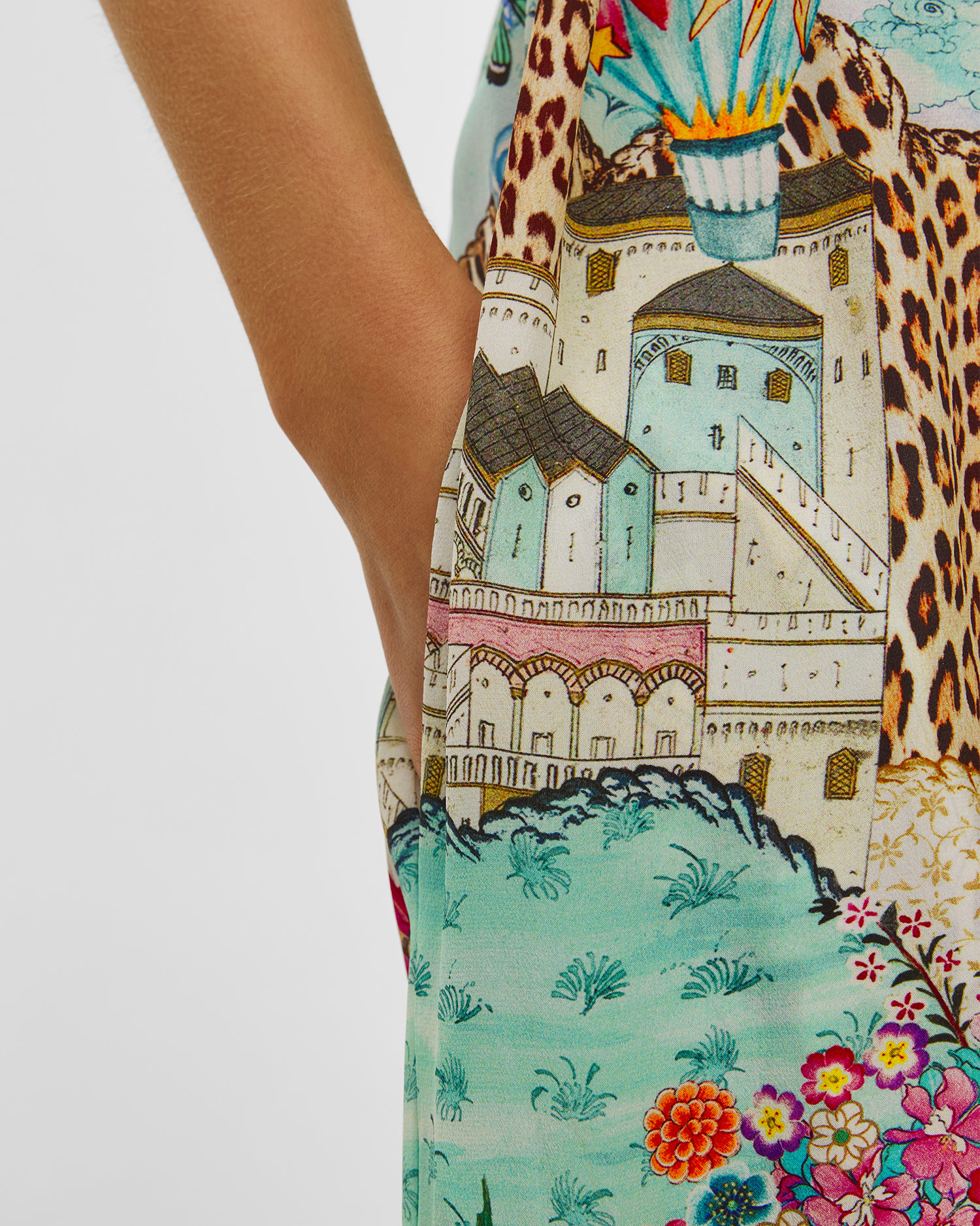 Jedwabny kombinezon damski Camilla