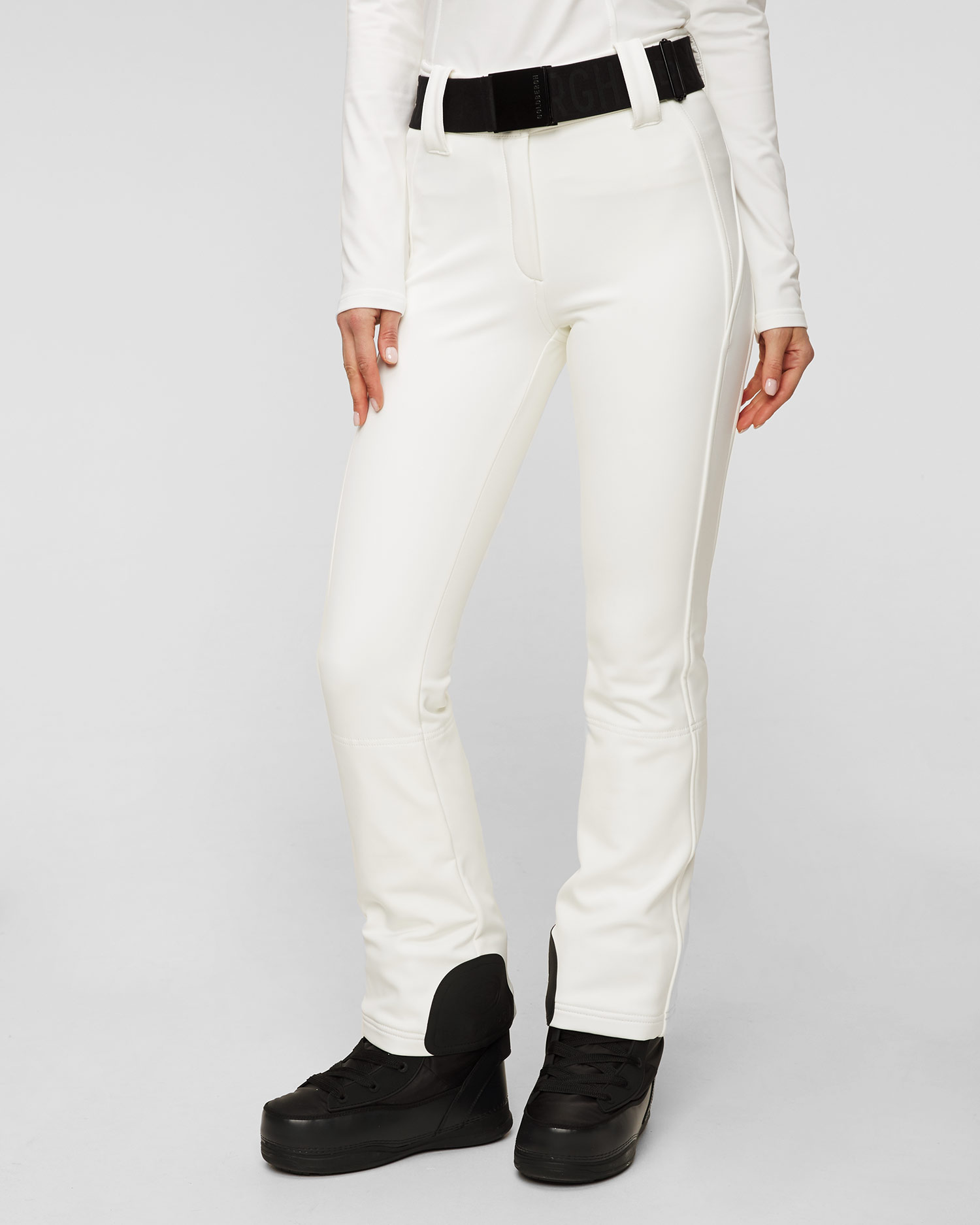 Pantaloni de schi Goldbergh Pippa - alb