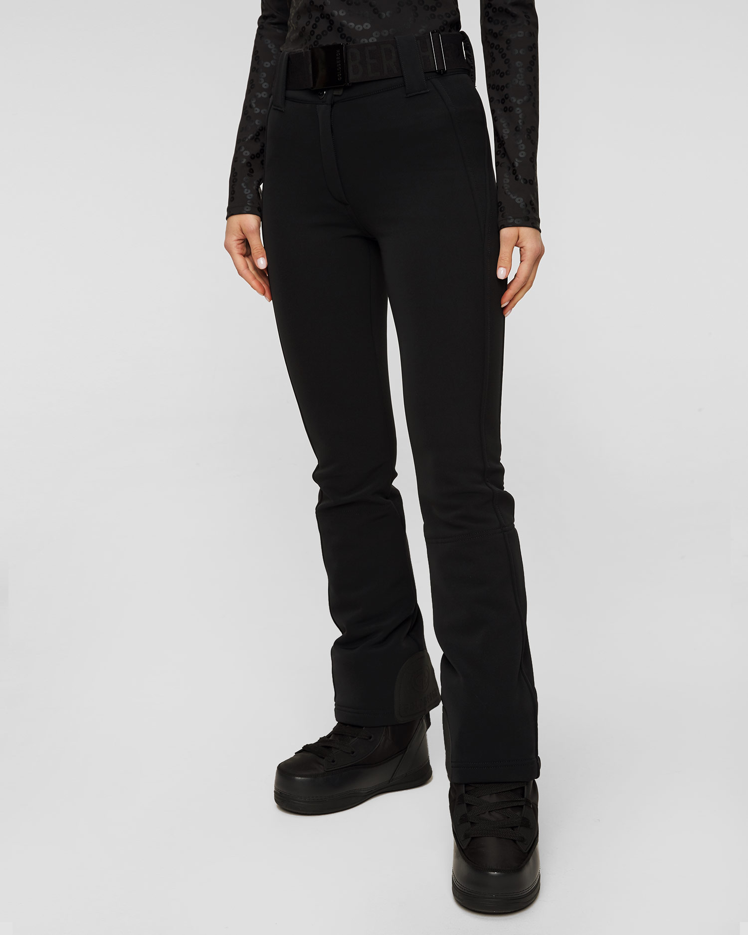 Pantalon de ski noir Goldbergh Pippa