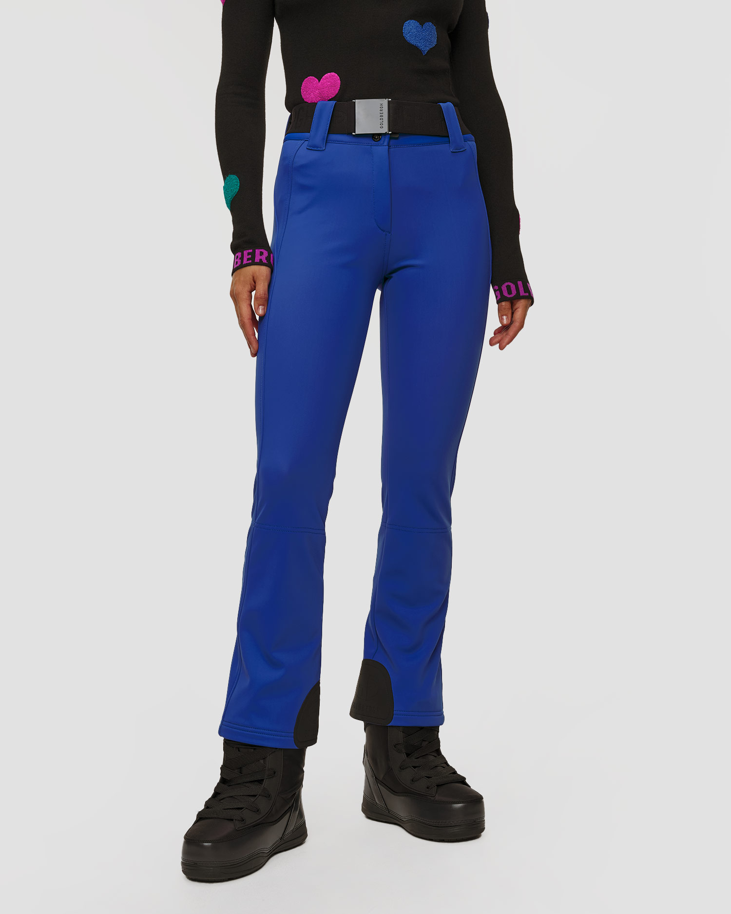 Pantalon de ski bleu pour femmes Goldbergh Pippa