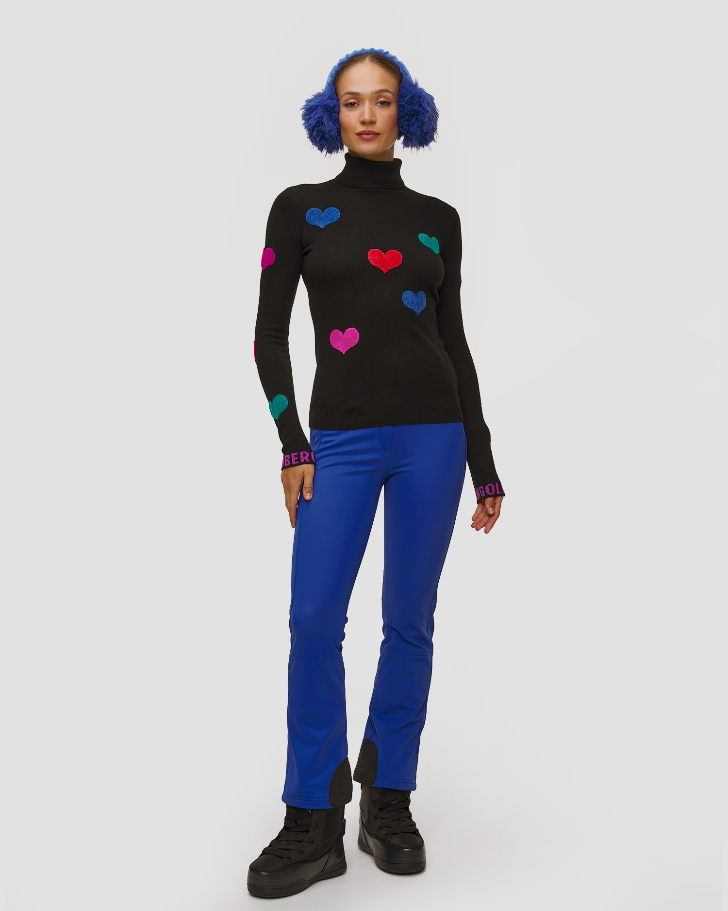 Dámske modré lyžiarske nohavice Goldbergh Pippa