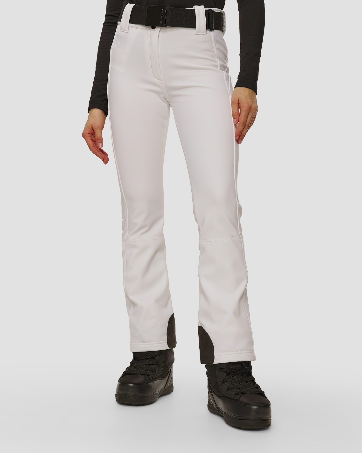 Pantalon de ski blanc pour femmes Goldbergh Pippa