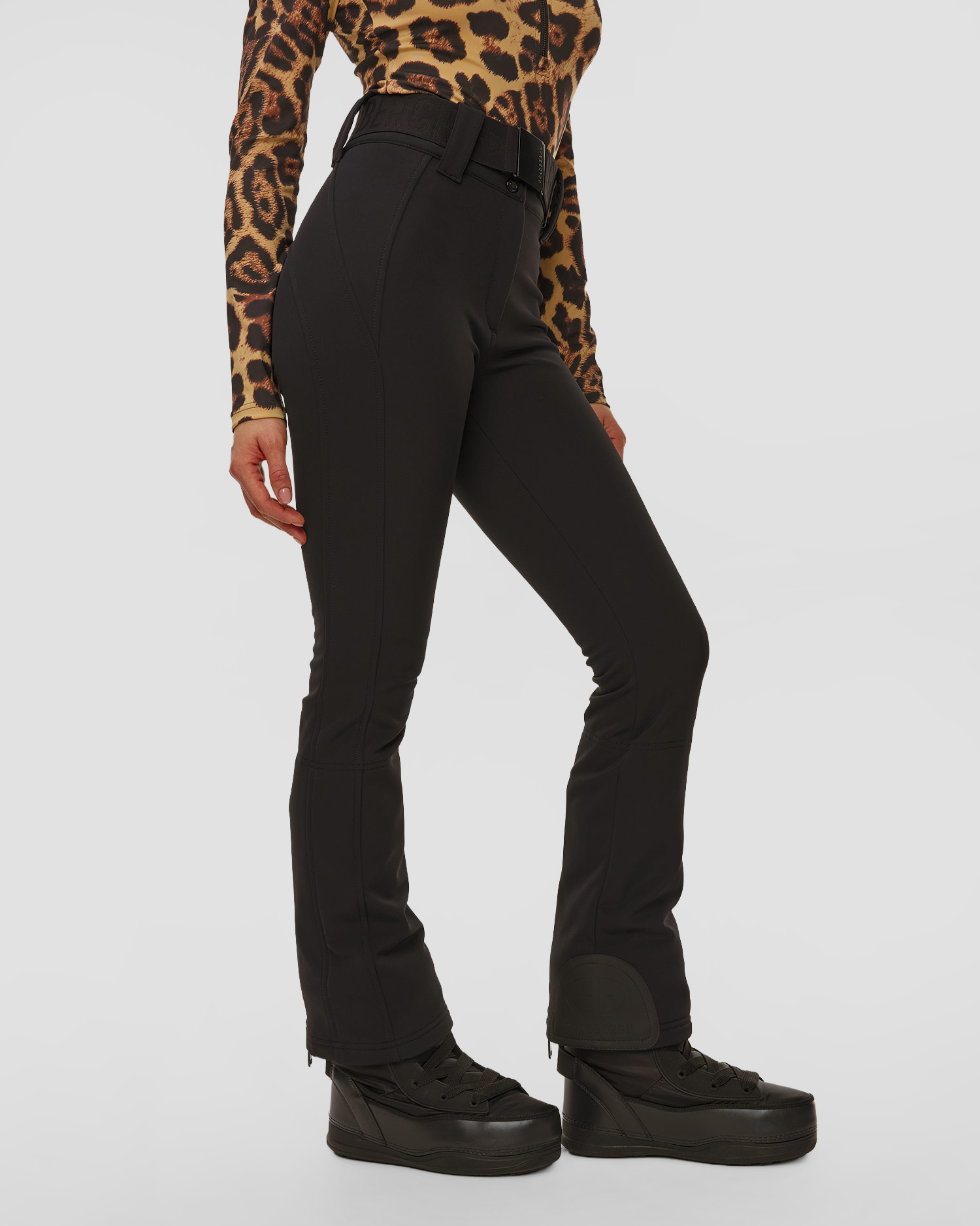 Pantalon de ski noir pour femmes Goldbergh Pippa