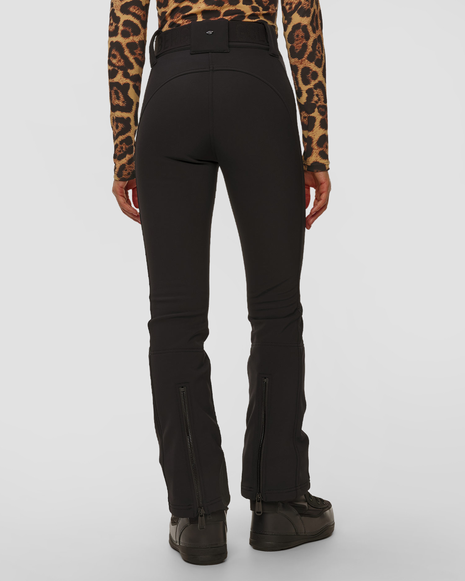 Pantalon de ski noir pour femmes Goldbergh Pippa