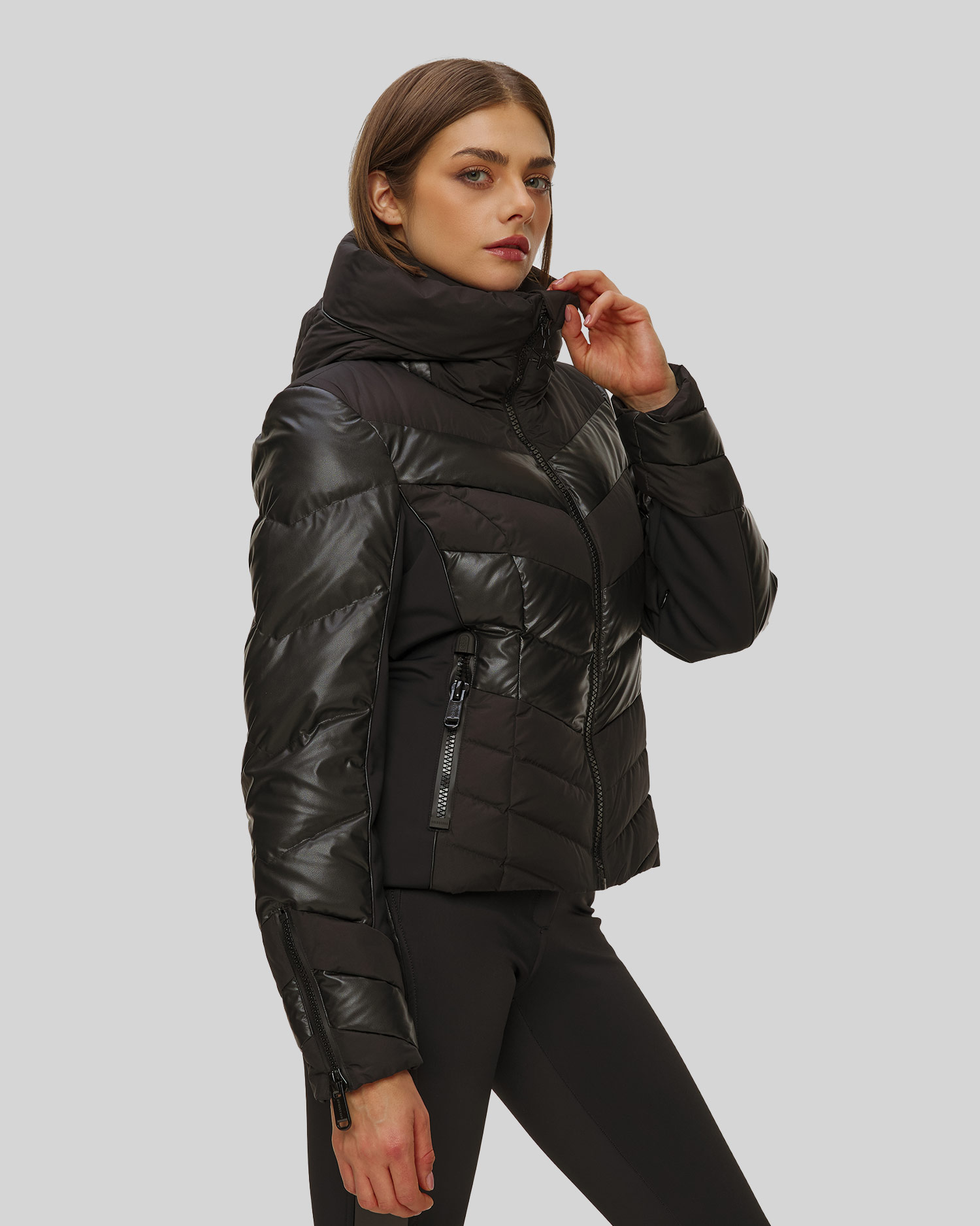 Geacă de schi neagră pentru femei Goldbergh Abisso