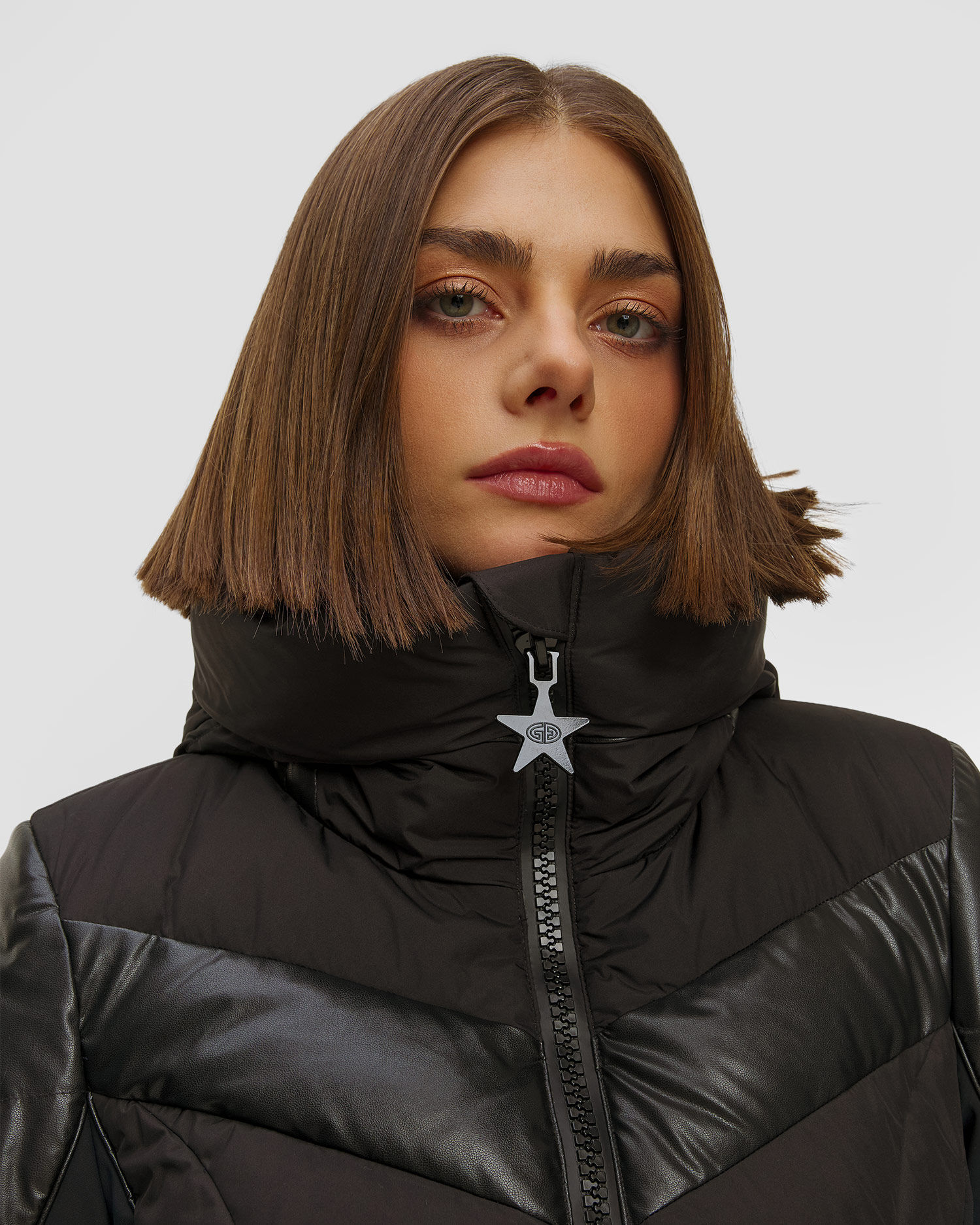 Veste de ski noire pour femmes Goldbergh Abisso