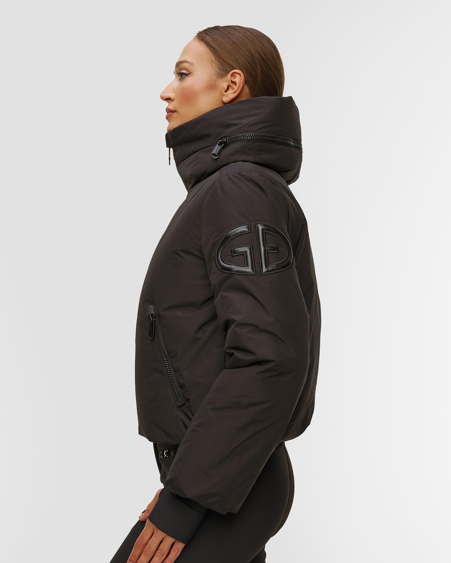 Goldbergh Porter Damen-Skijacke in Schwarz