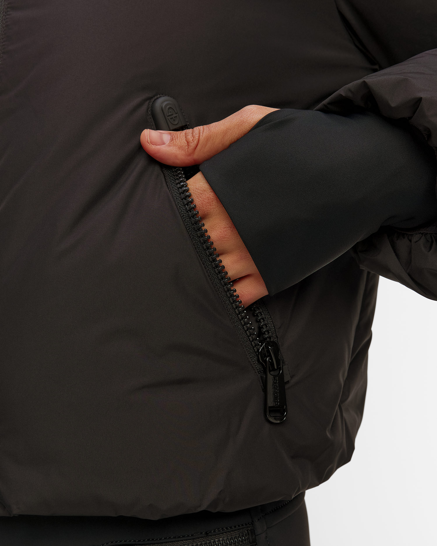 Goldbergh Porter Damen-Skijacke in Schwarz