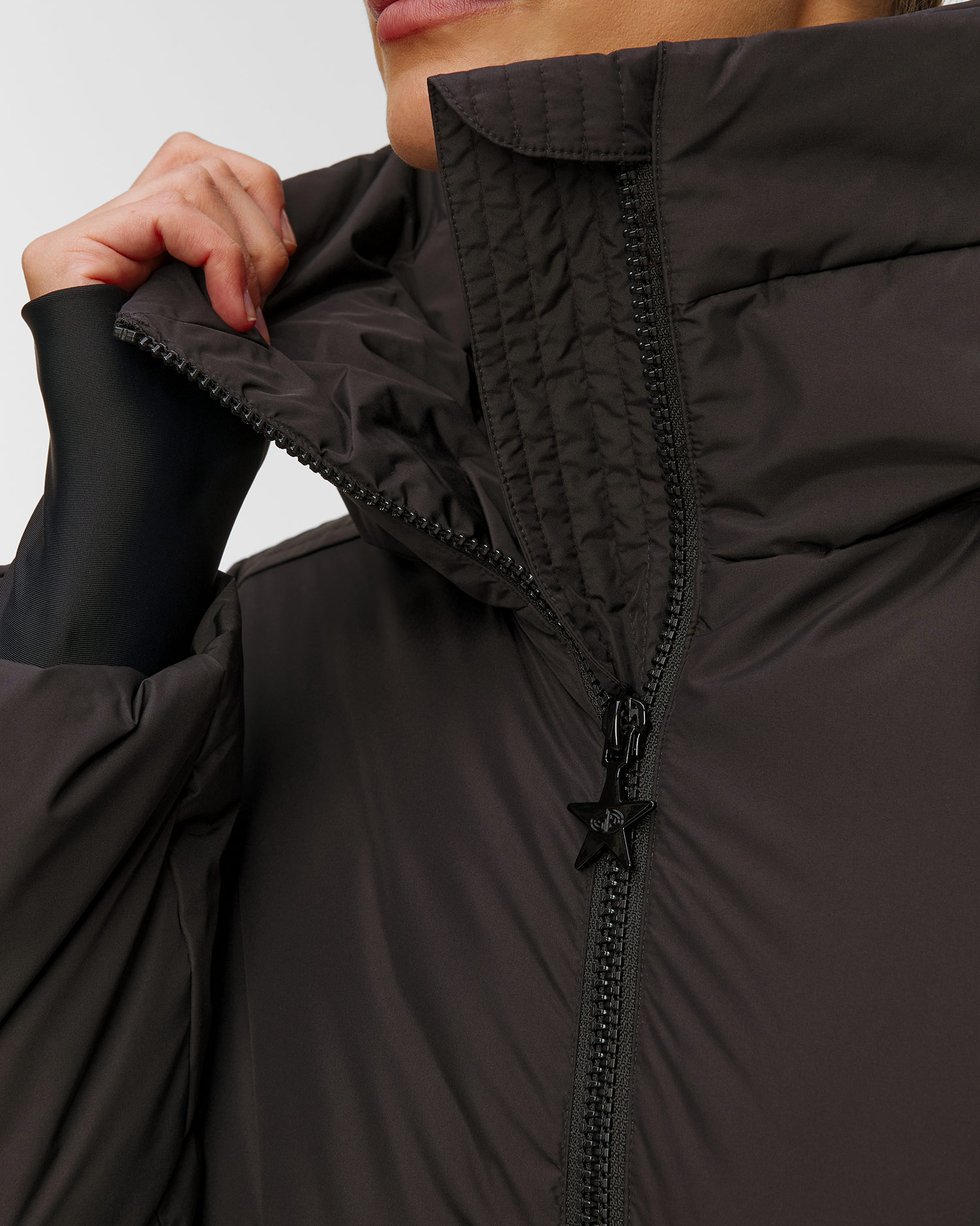 Goldbergh Porter Damen-Skijacke in Schwarz