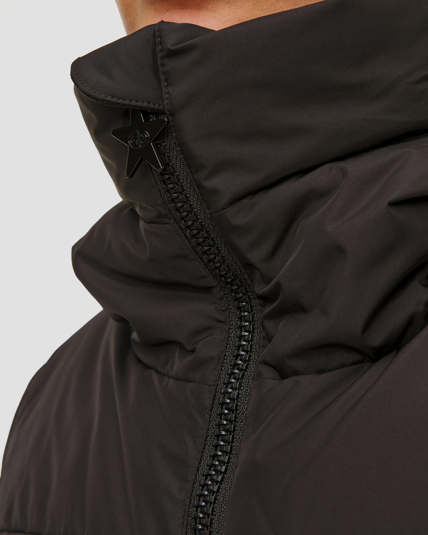 Women's black ski jacket Goldbergh Village