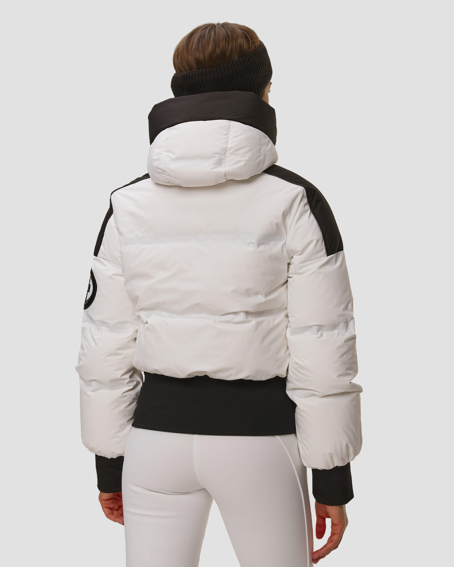 Veste de ski blanche pour femmes Goldbergh Aurora