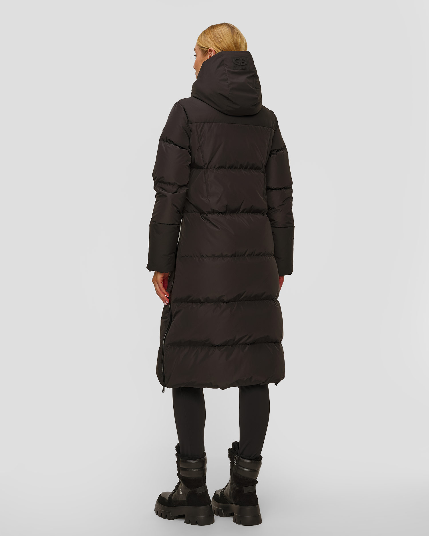 Women's black long jacket Goldbergh Zion