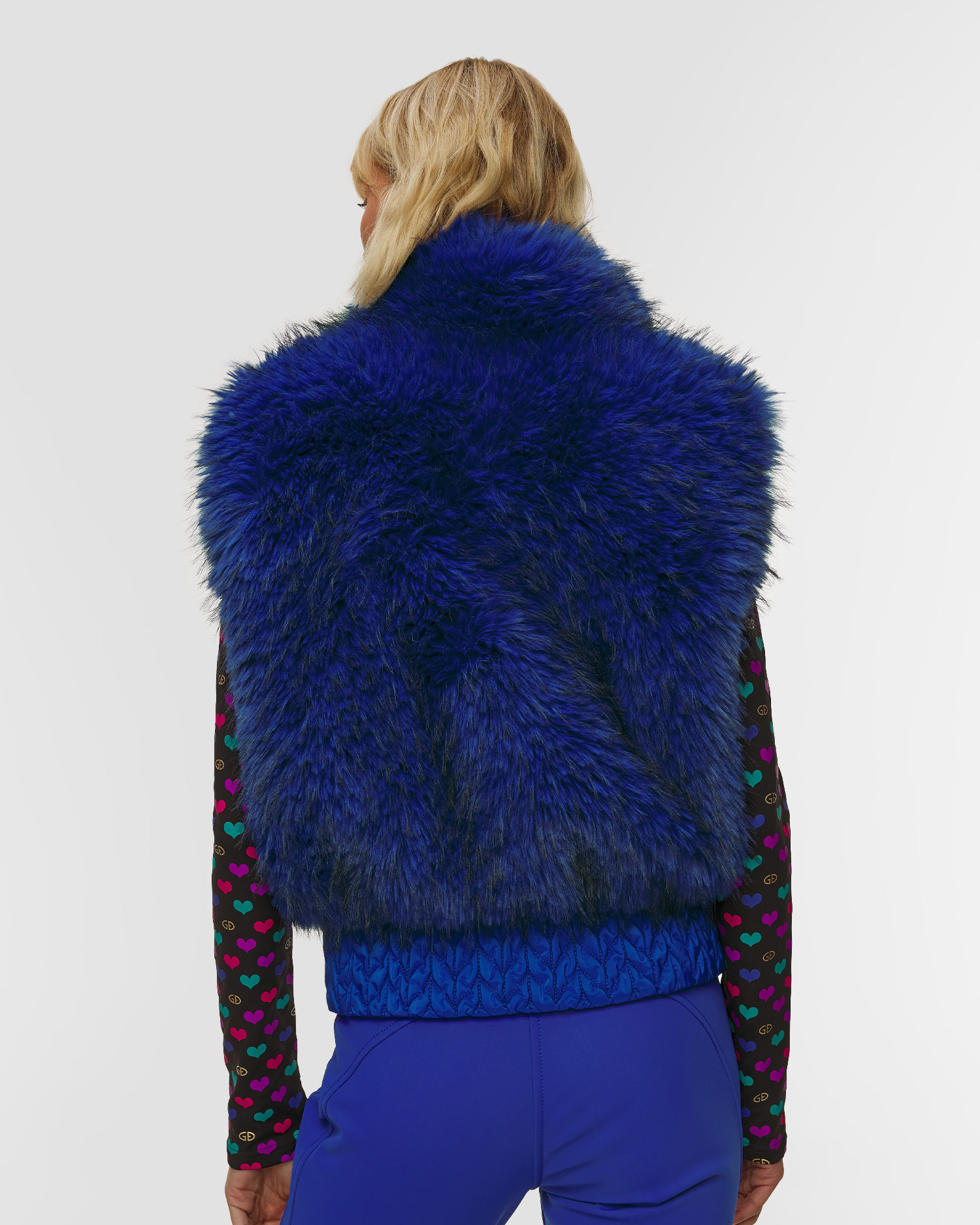 Gilet bleu pour femmes Goldbergh Dahlia