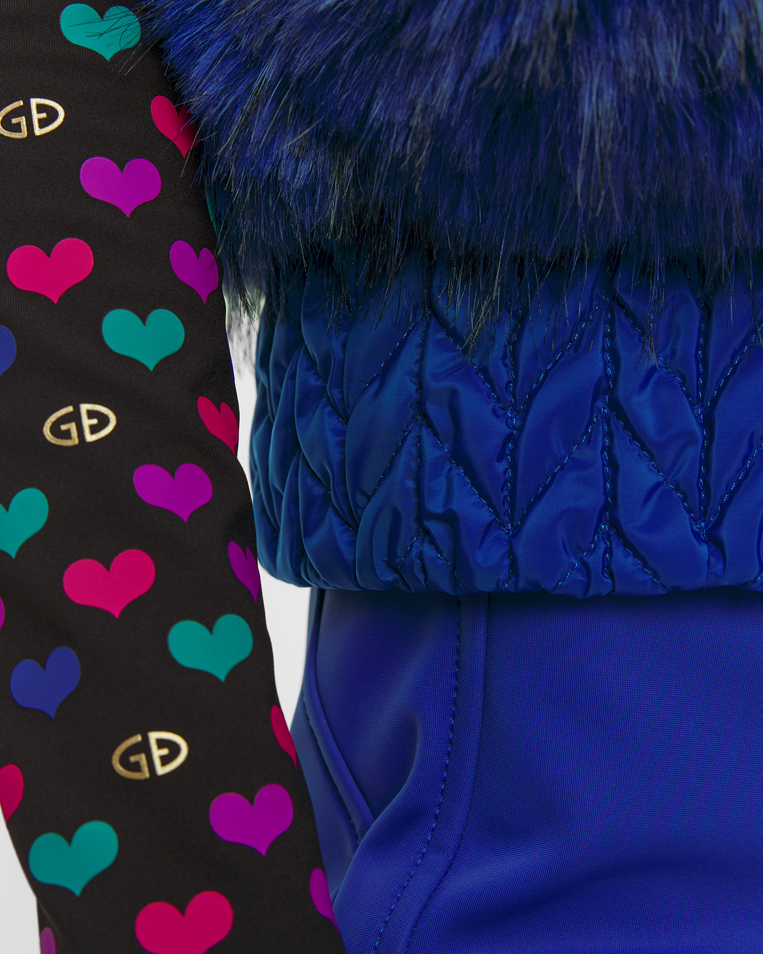 Gilet bleu pour femmes Goldbergh Dahlia
