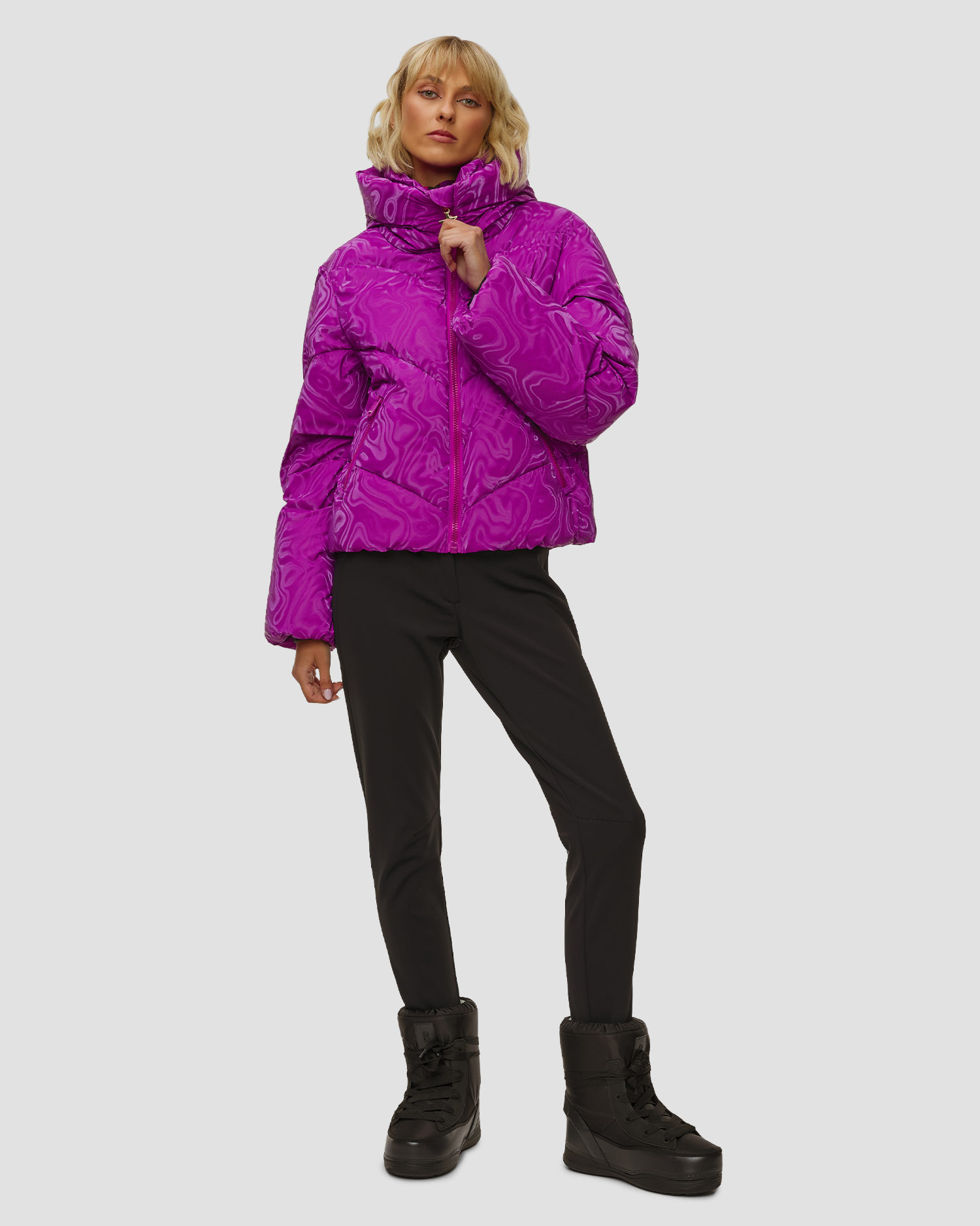 Veste violette pour femmes Goldbergh Aeliana