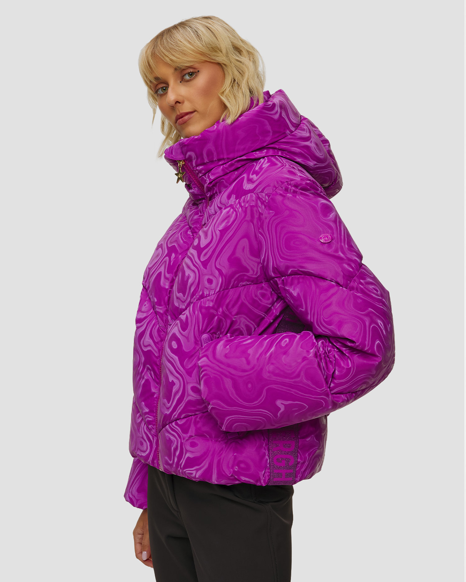Veste violette pour femmes Goldbergh Aeliana