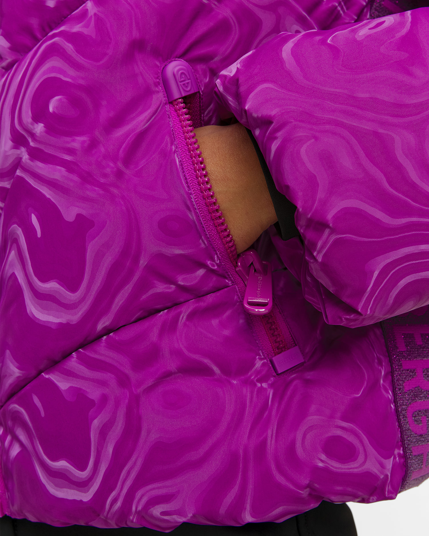 Veste violette pour femmes Goldbergh Aeliana
