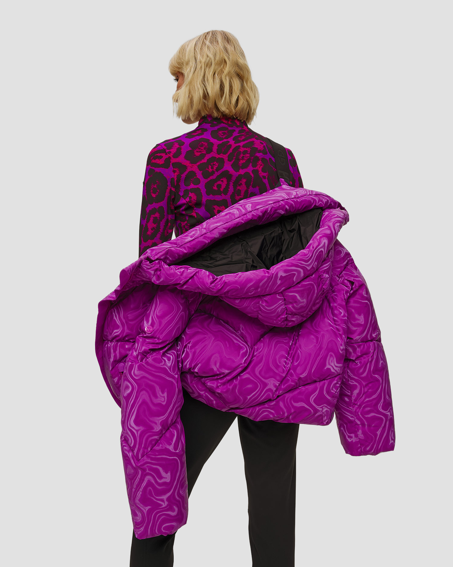 Veste violette pour femmes Goldbergh Aeliana