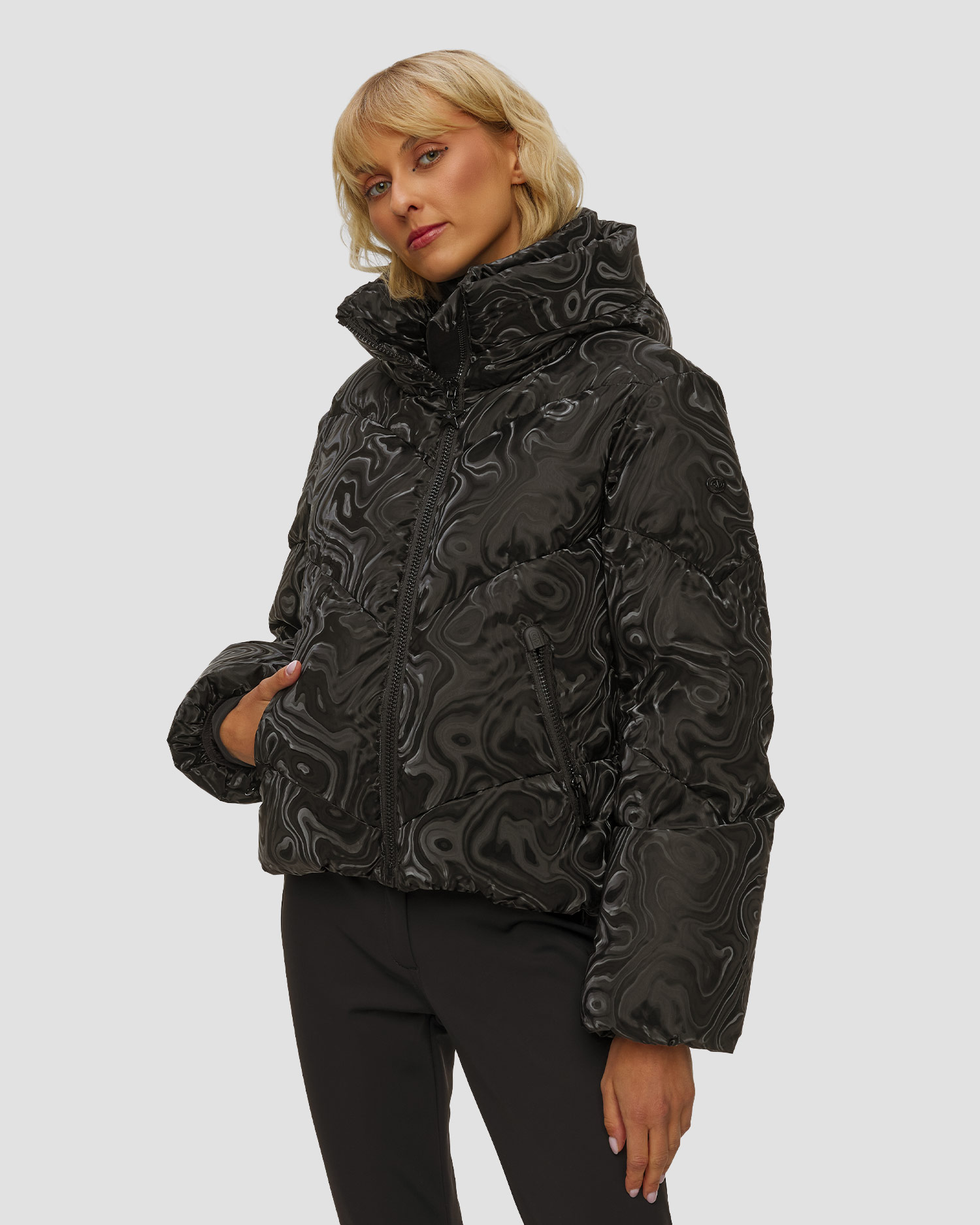 Veste noire pour femmes Goldbergh Aeliana