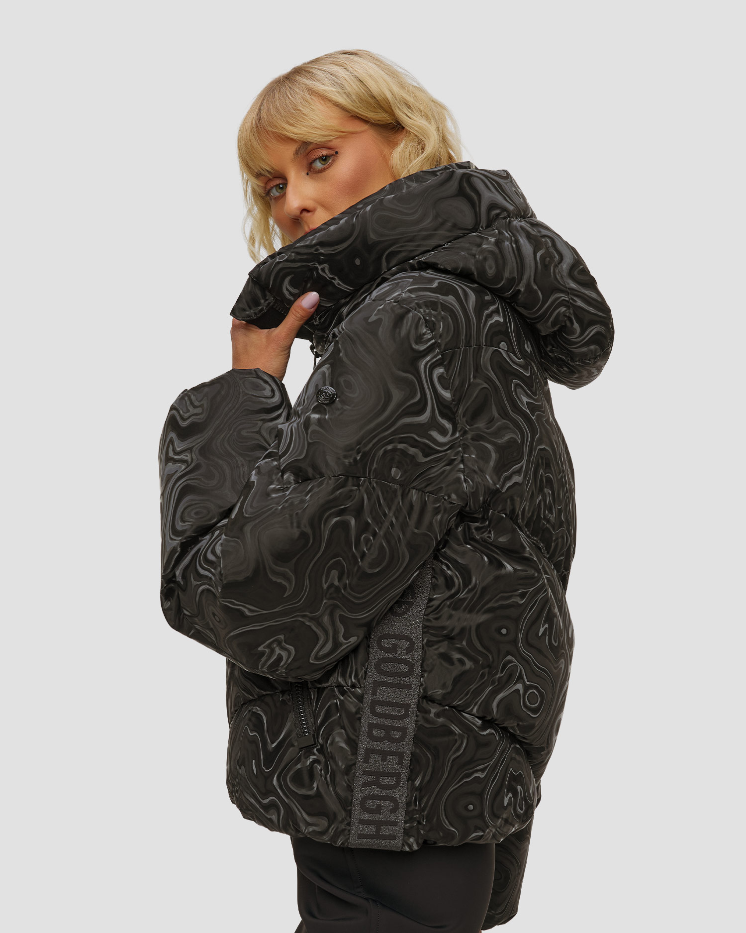Veste noire pour femmes Goldbergh Aeliana
