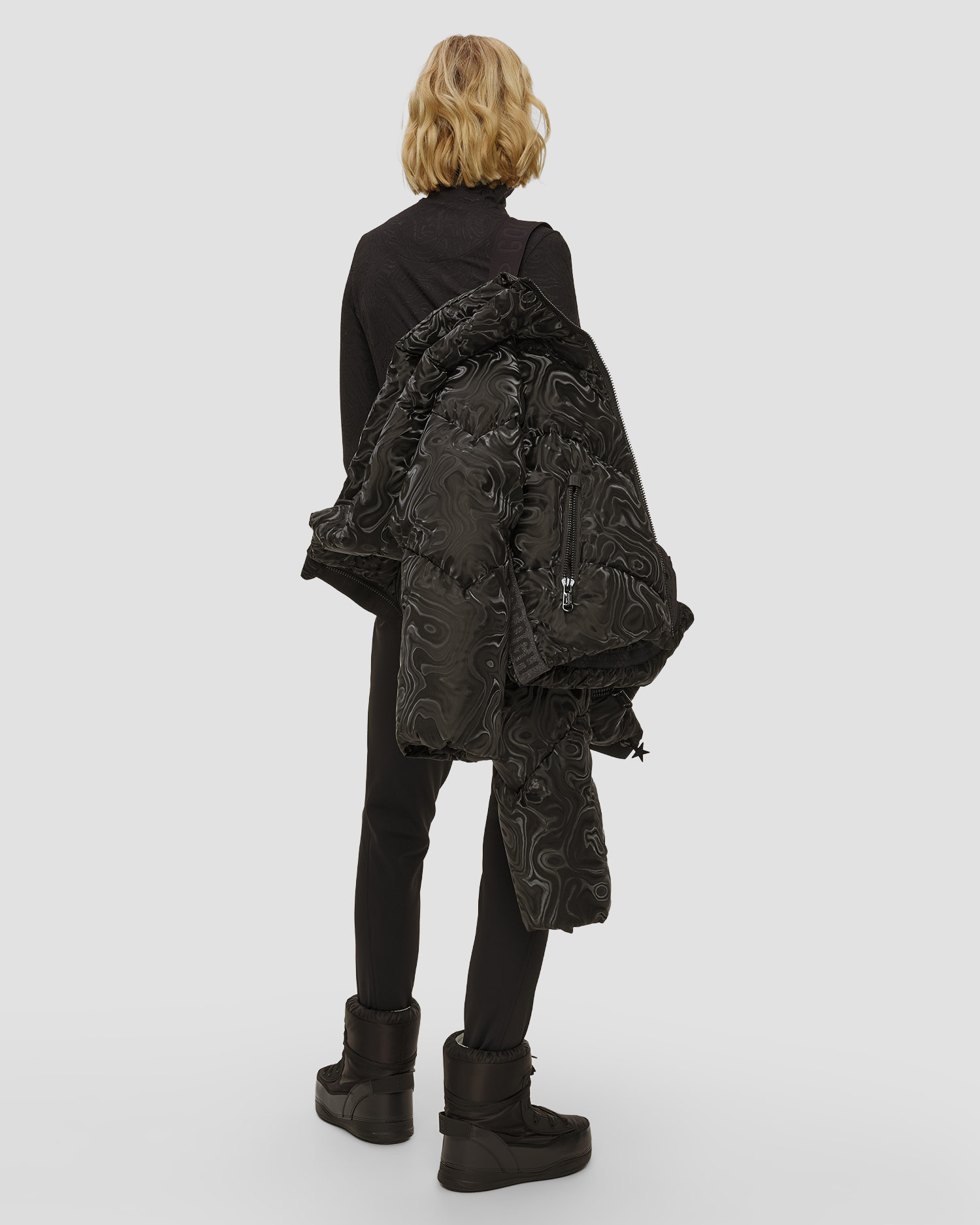 Veste noire pour femmes Goldbergh Aeliana