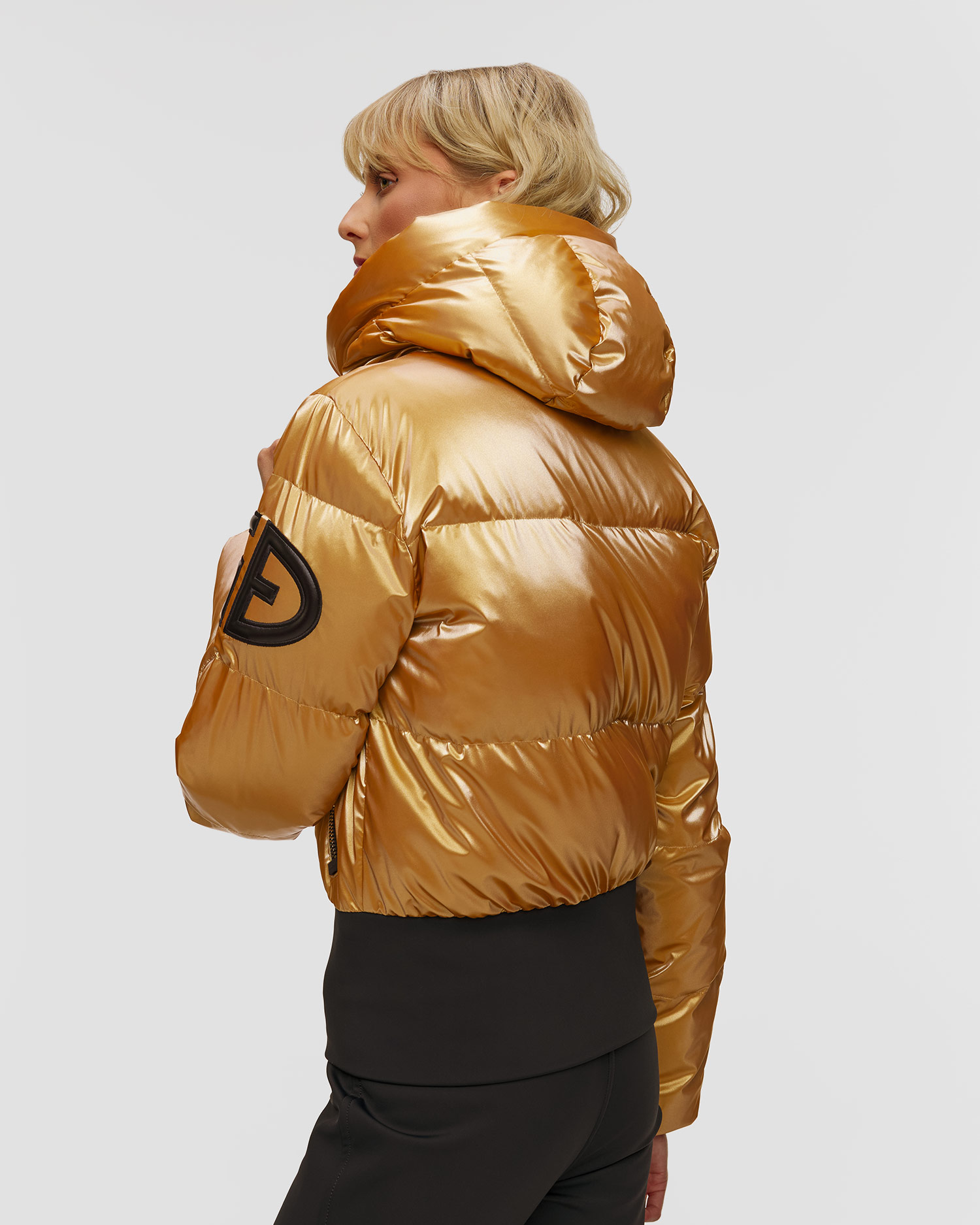 Veste de ski dorée Goldbergh Bombardino