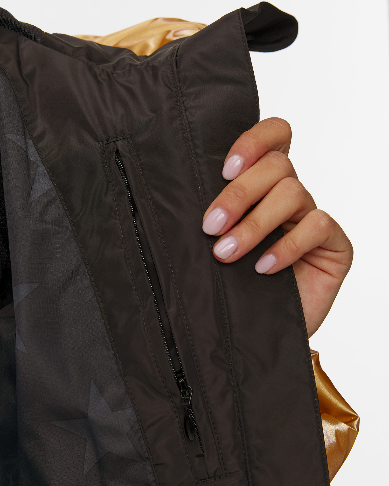 Veste de ski dorée Goldbergh Bombardino
