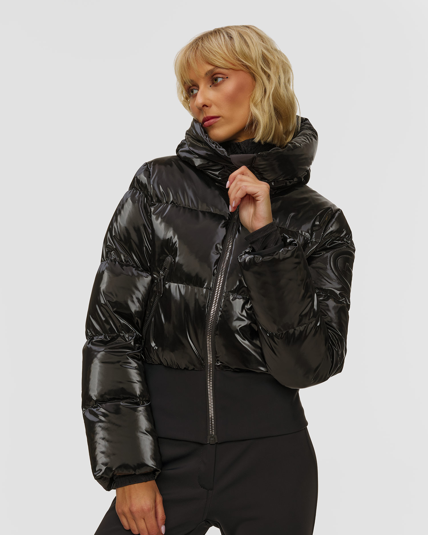 Veste de ski noire Goldbergh Bombardino