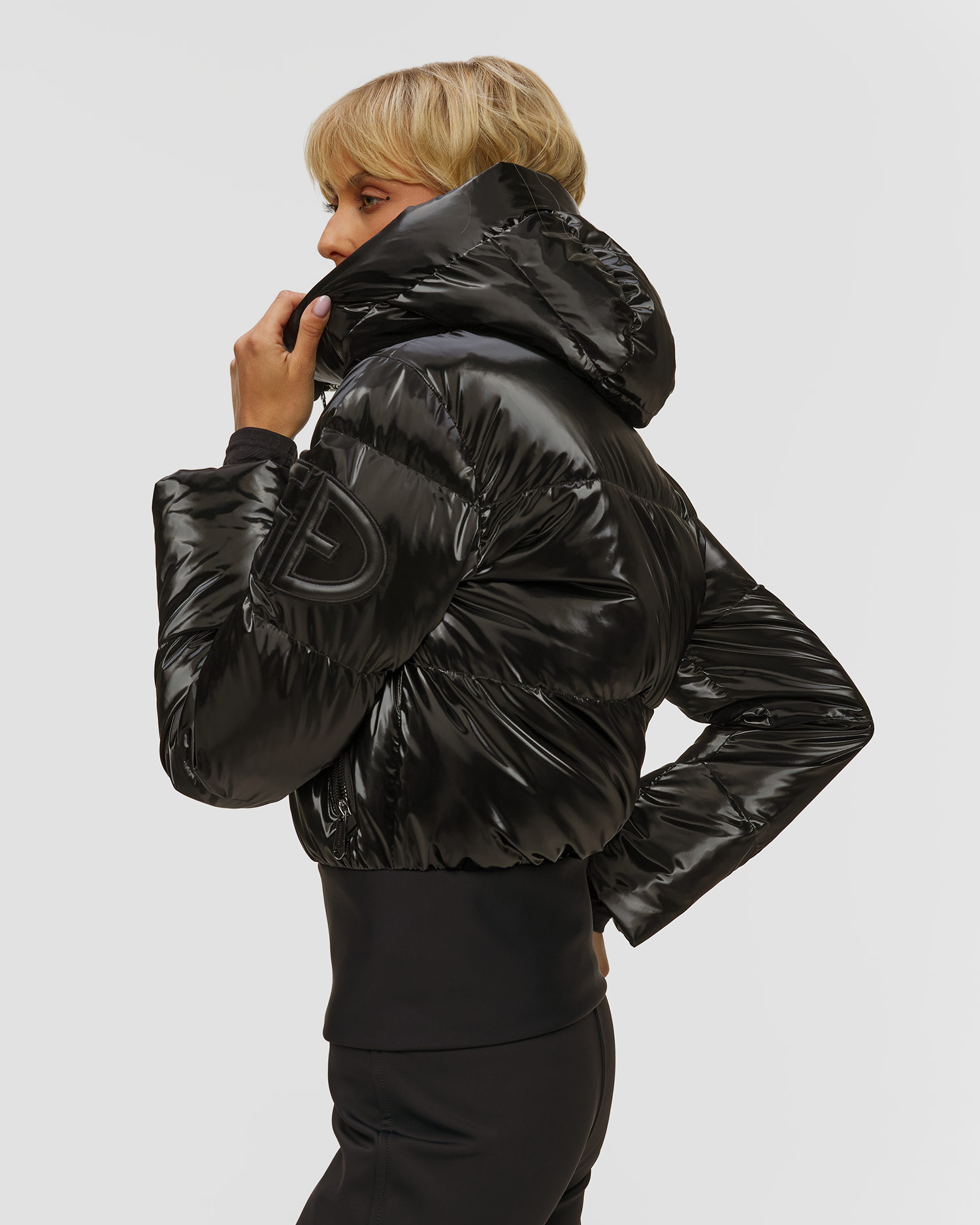 Veste de ski noire Goldbergh Bombardino