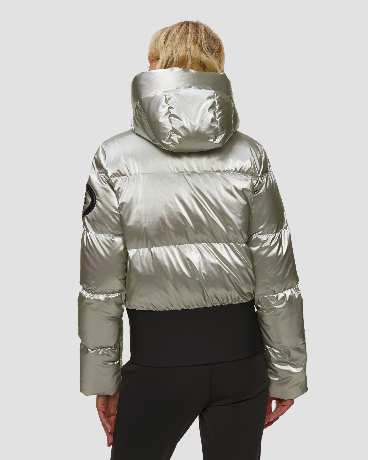 Veste de ski argentée Goldbergh Bombardino