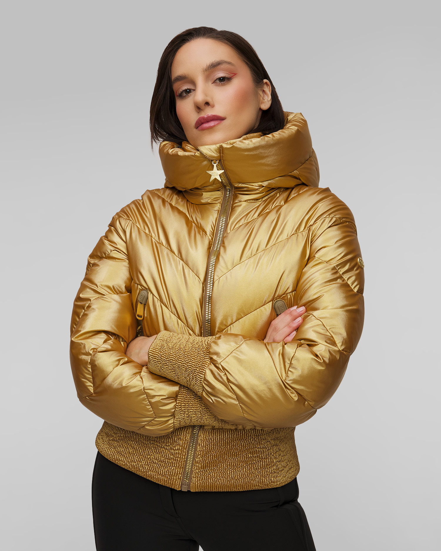 Puchowa kurtka narciarska Goldbergh Caro