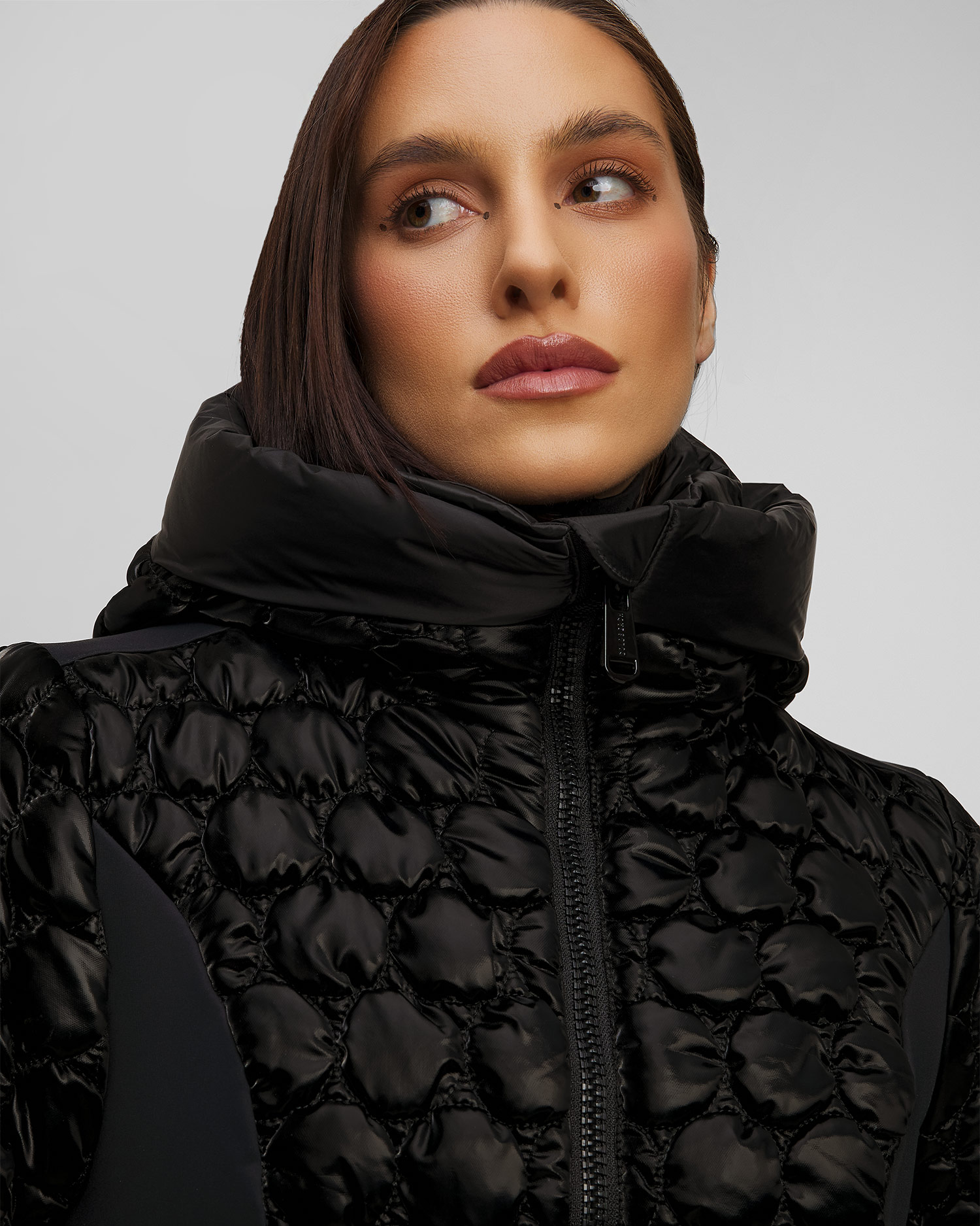 Kurtka narciarska pikowana Goldbergh Monique