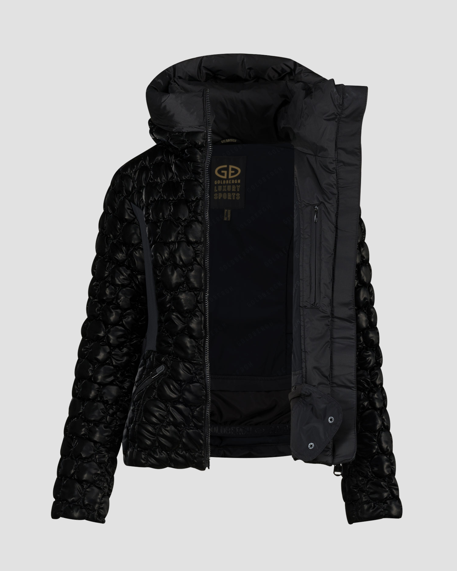 Kurtka narciarska pikowana Goldbergh Monique