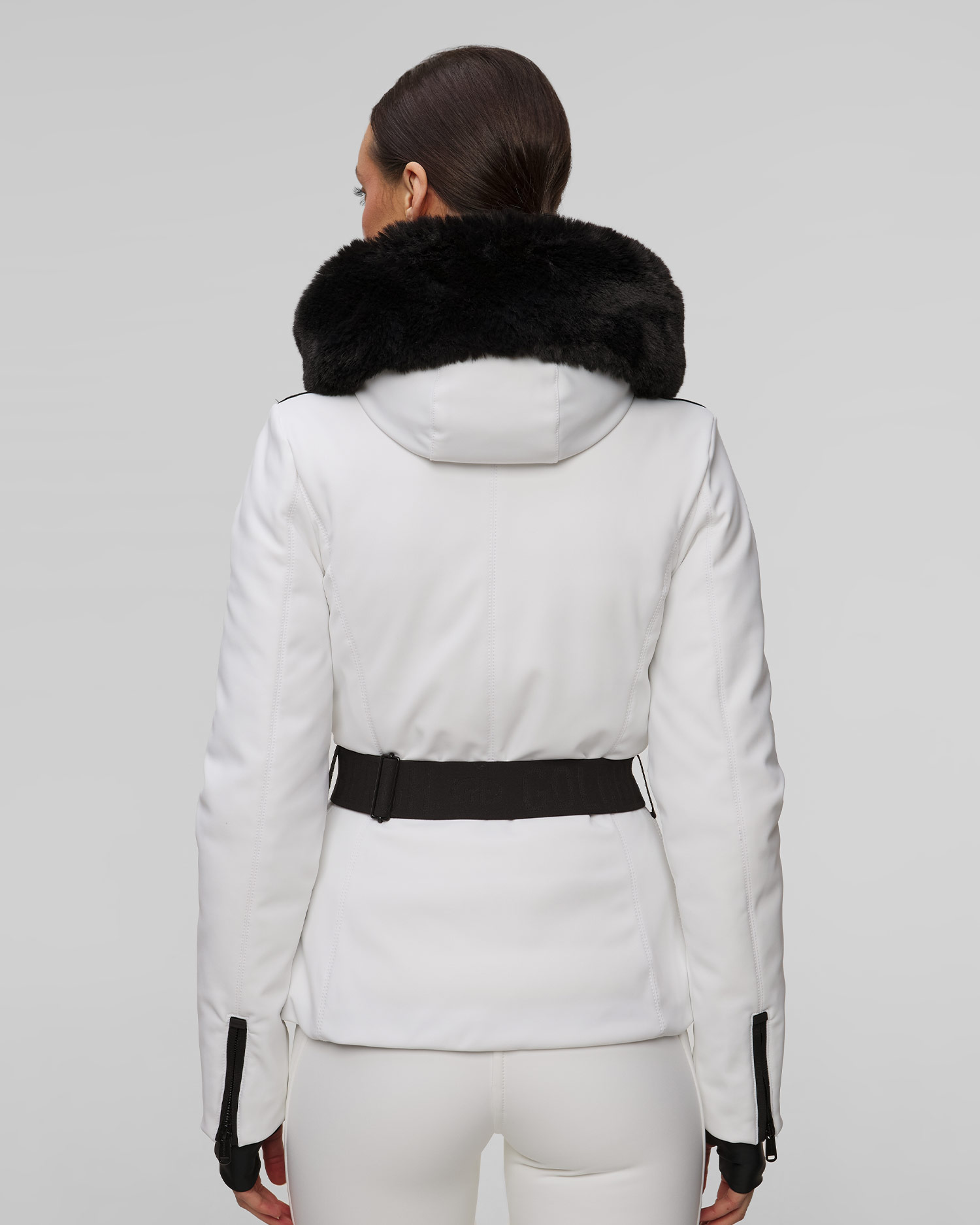 Kurtka narciarska ze sztucznym futerkiem Goldbergh Hida