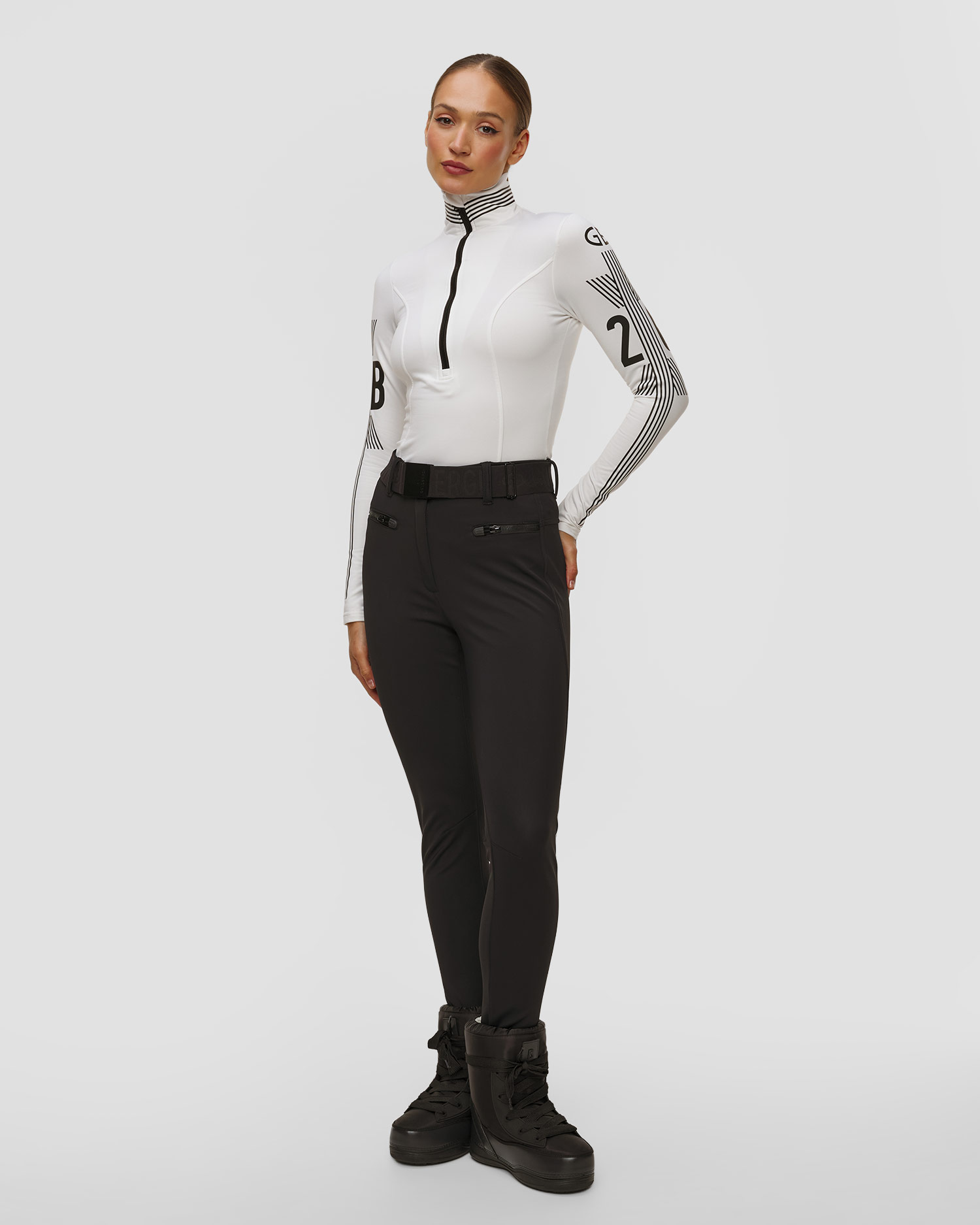 Goldbergh Paris Long Steghose für Damen in Schwarz