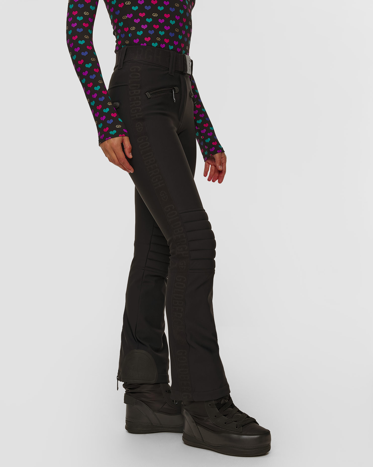 Pantalon noir pour femmes Goldbergh Slalom