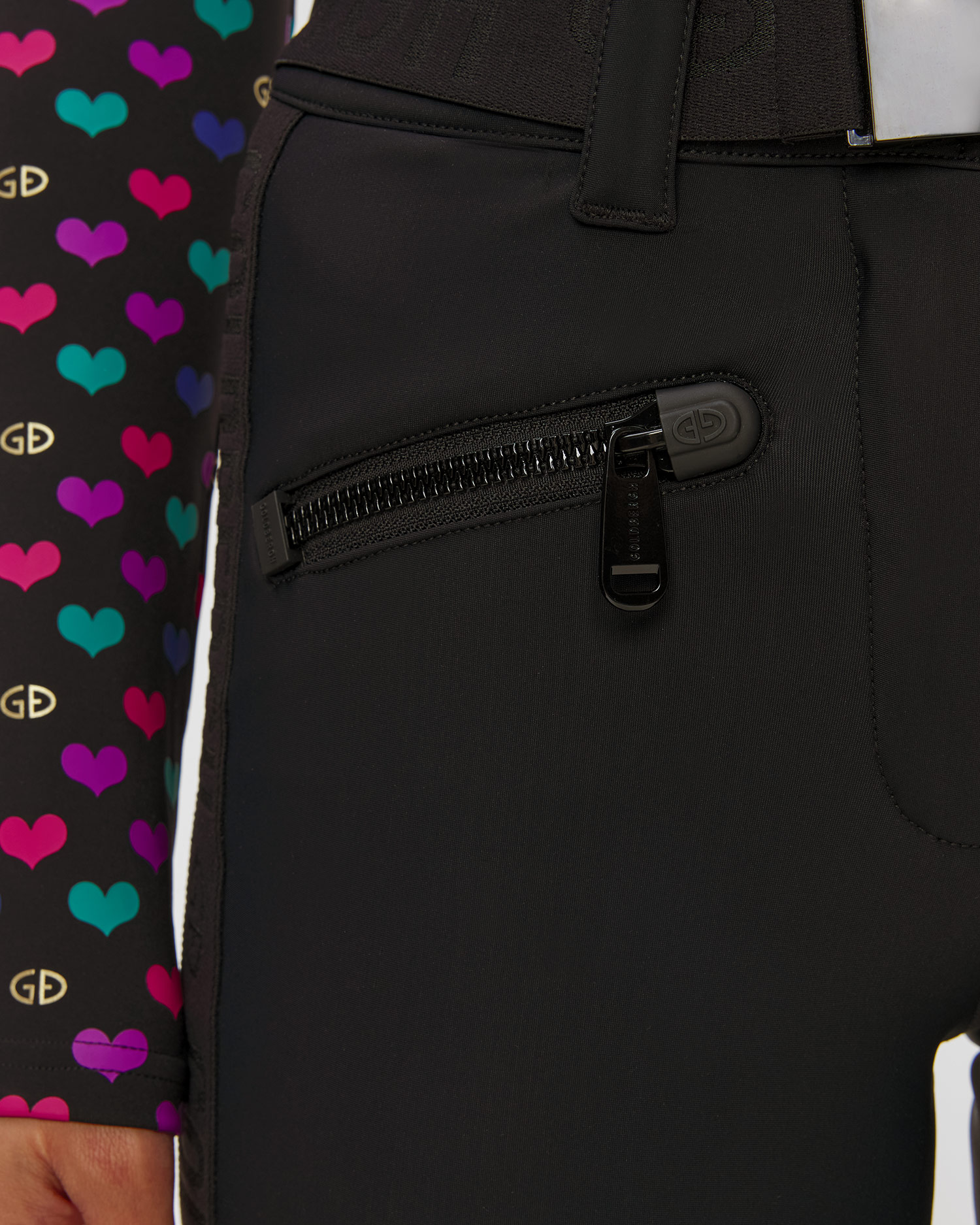 Pantalon noir pour femmes Goldbergh Slalom