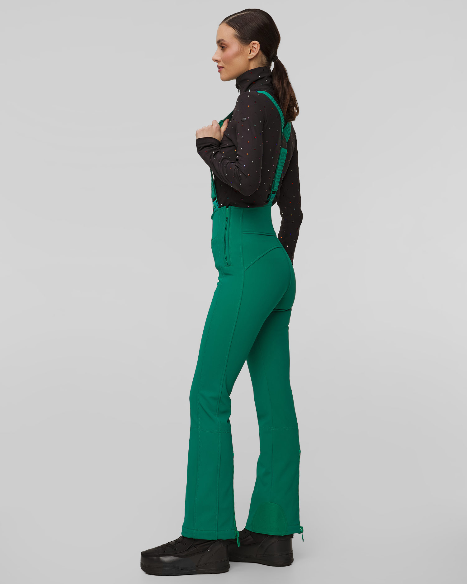 Pantalon de ski avec bretelles Goldbergh High End