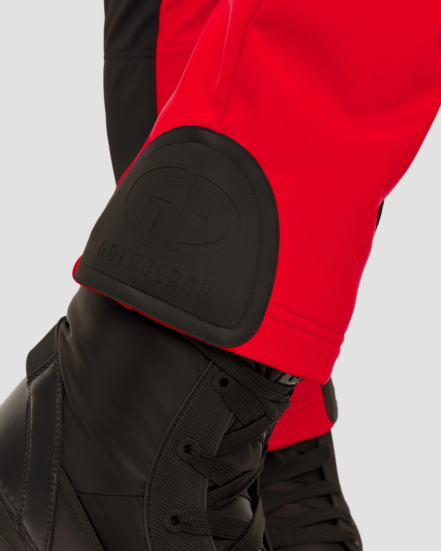 Salopetă roșie de schi pentru femei Goldbergh Parry