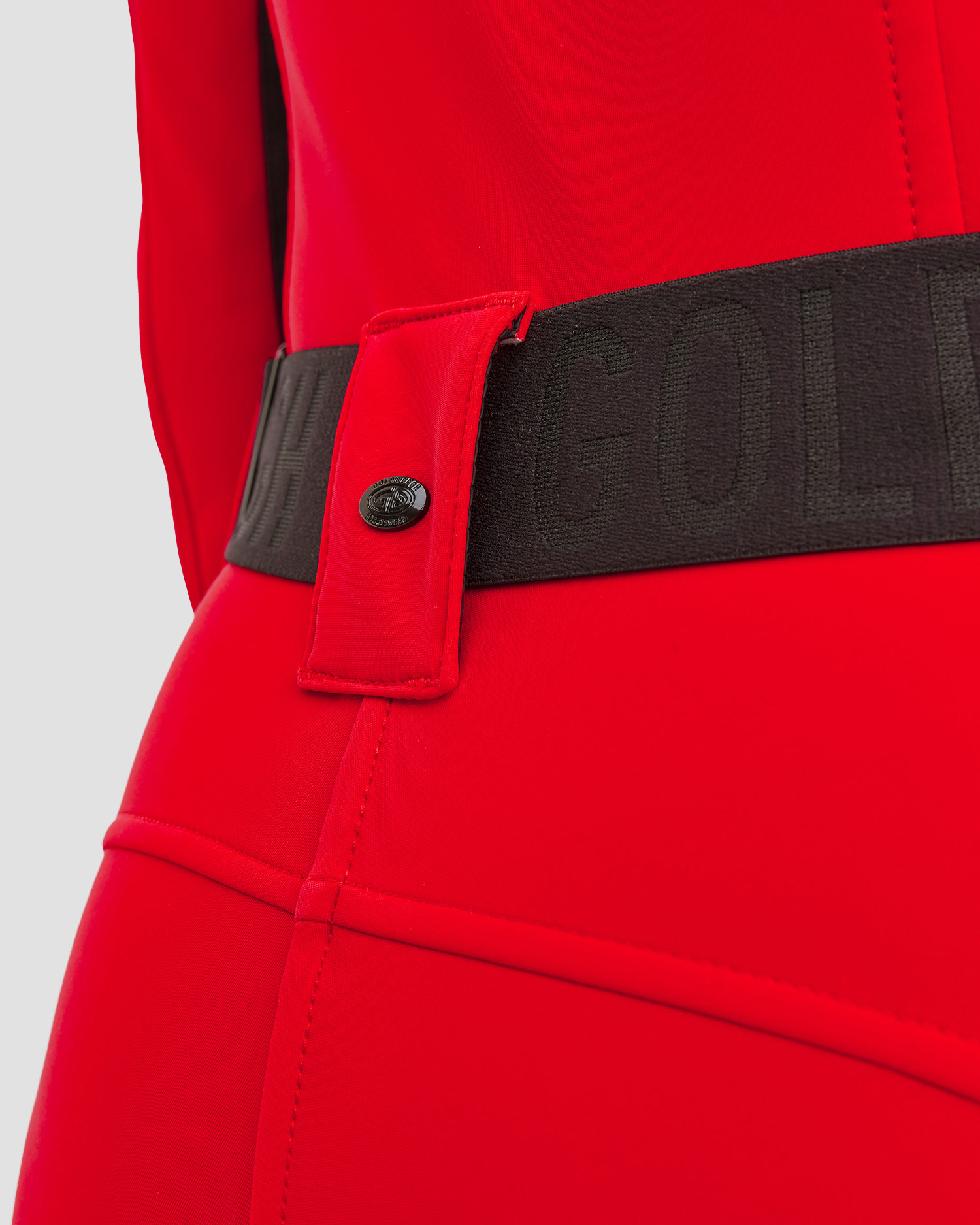 Salopetă roșie de schi pentru femei Goldbergh Parry